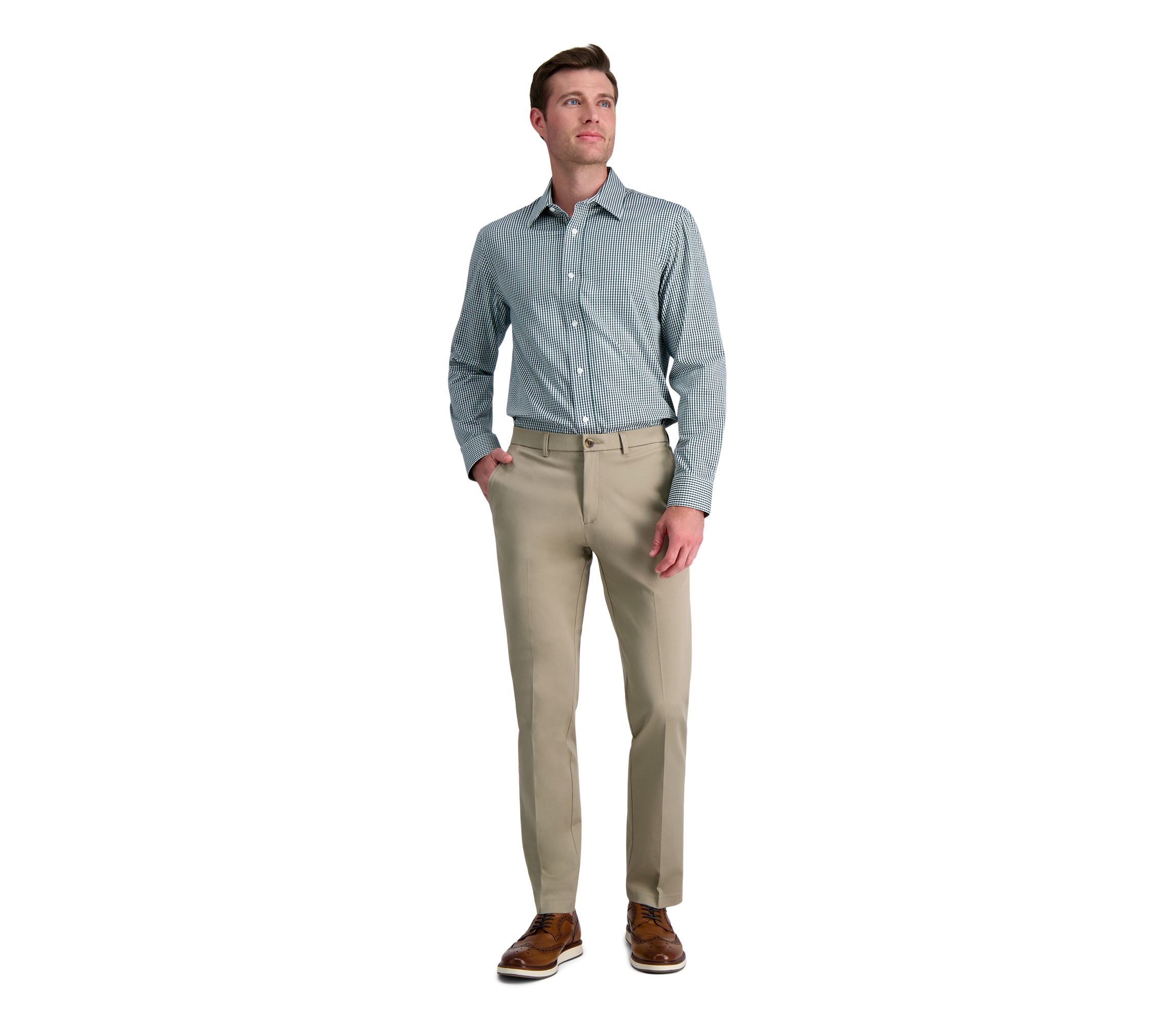 Mens Premium Comfort Classic Fit Dress Shirt