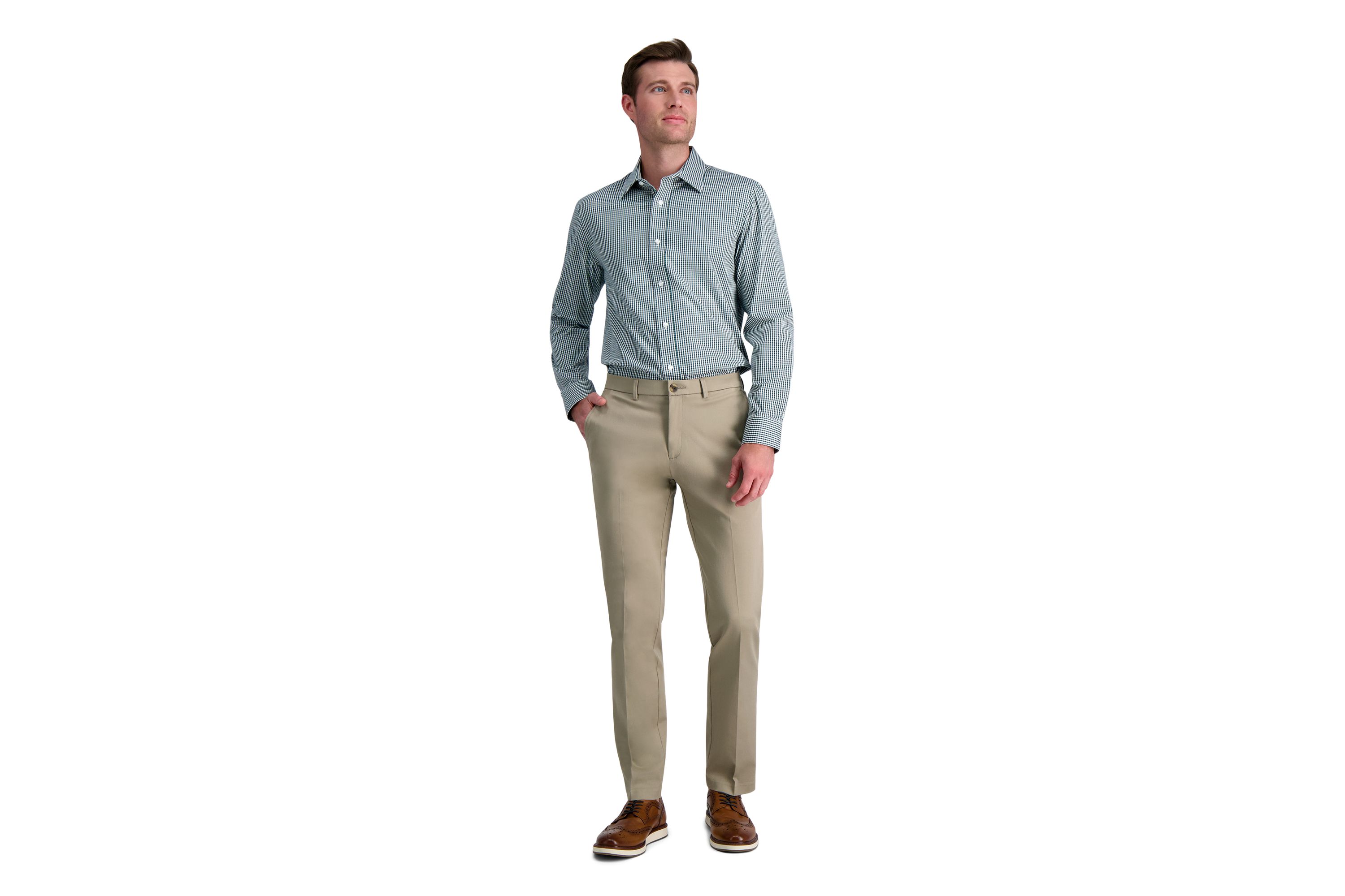 Mens Premium Comfort Classic Fit Dress Shirt