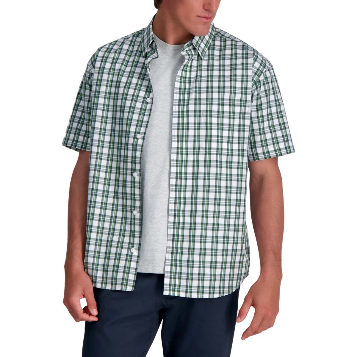 Life Khaki™ With REPREVE® Comfort Woven Button-Down Shirt