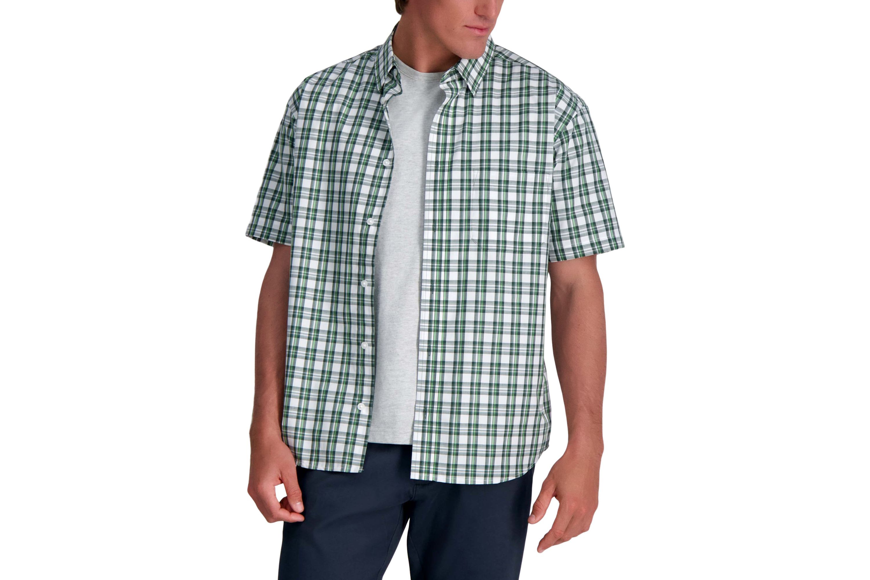 Life Khaki™ With REPREVE® Comfort Woven Button-Down Shirt