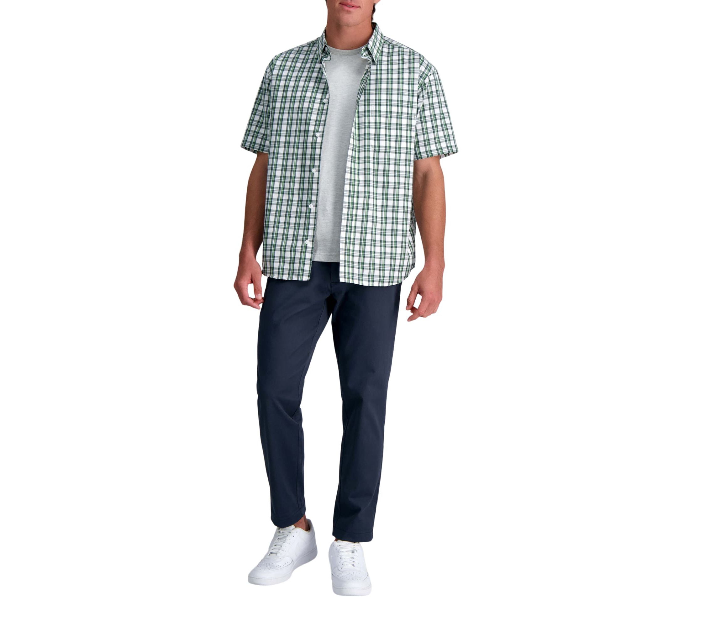 Life Khaki™ With REPREVE® Comfort Woven Button-Down Shirt