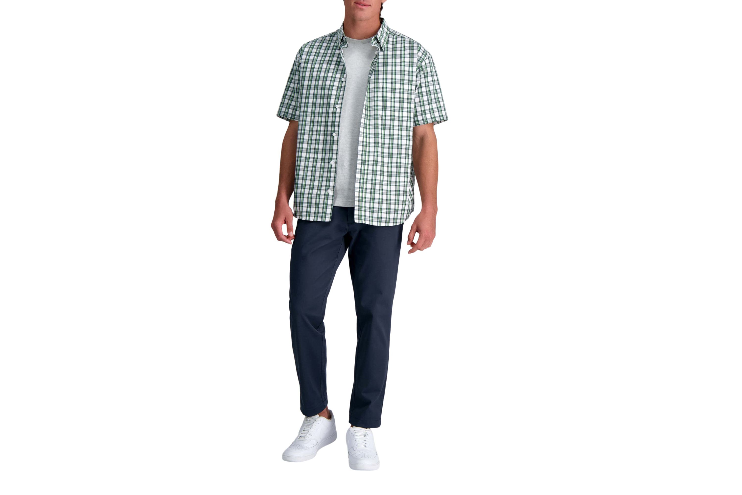 Life Khaki™ With REPREVE® Comfort Woven Button-Down Shirt
