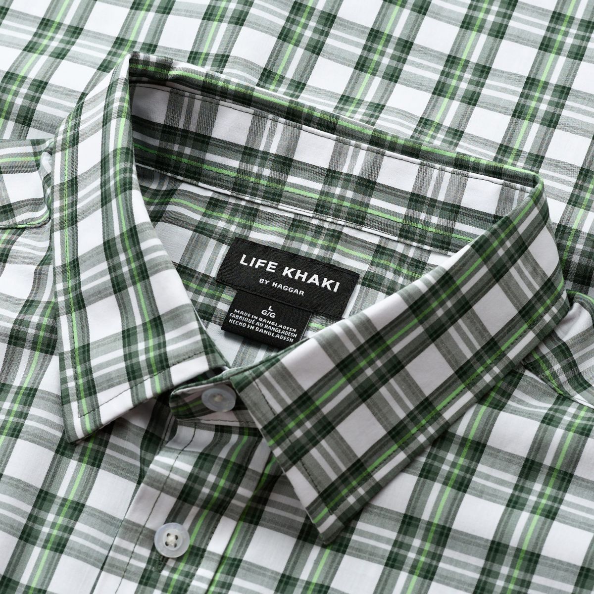 Life Khaki™ With REPREVE® Comfort Woven Button-Down Shirt