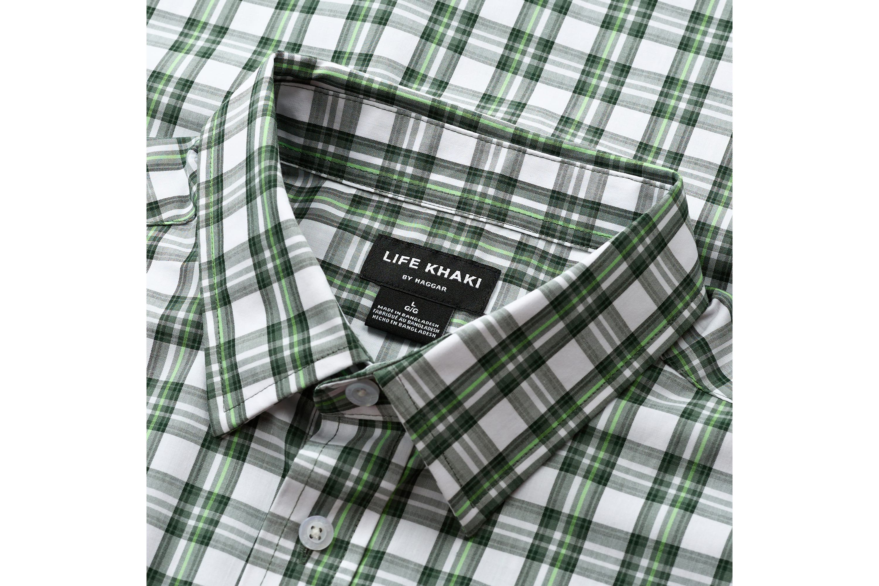 Life Khaki™ With REPREVE® Comfort Woven Button-Down Shirt