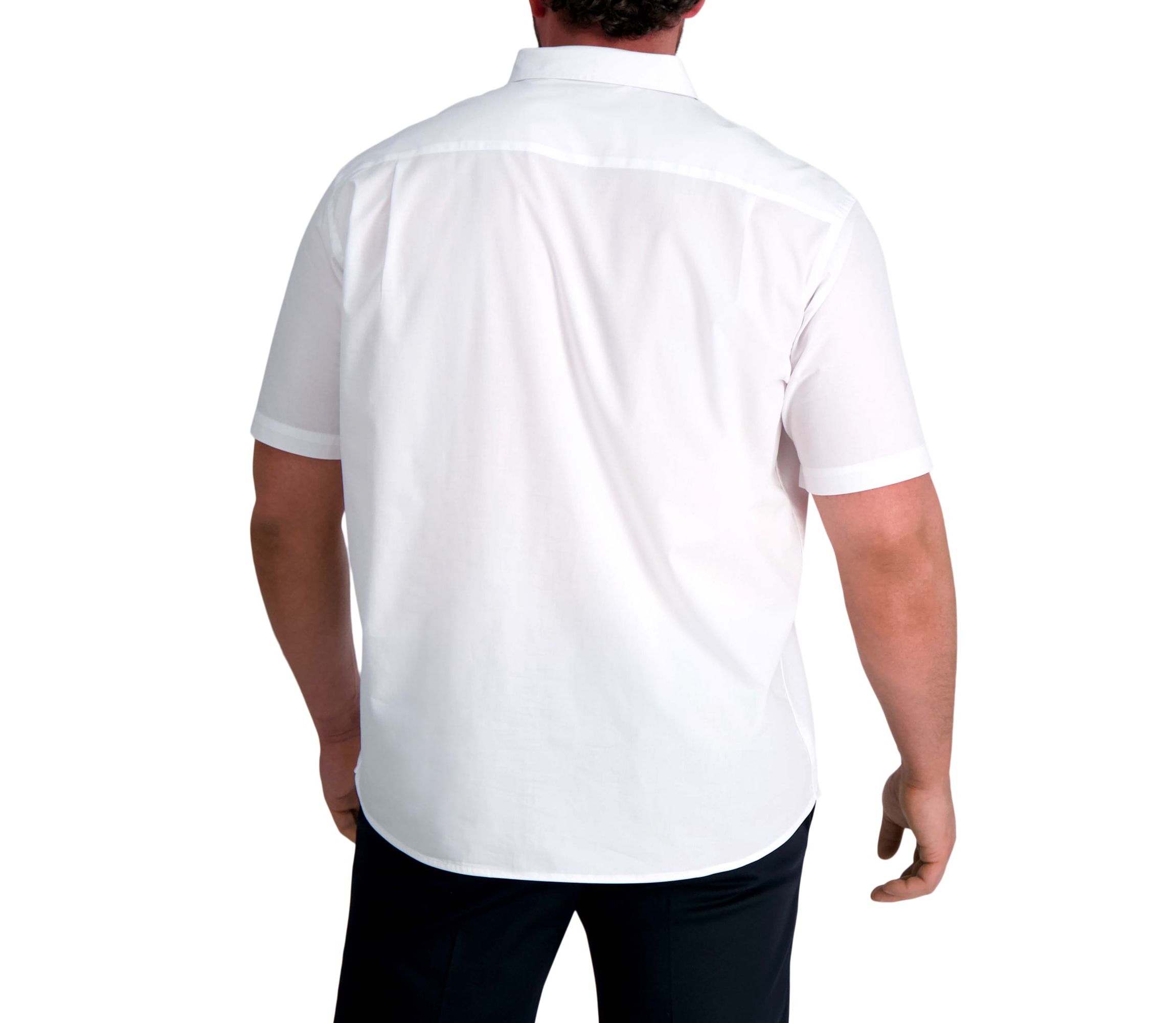 Big & Tall Life Khaki™ With REPREVE® Comfort Woven Button-Down Shirt
