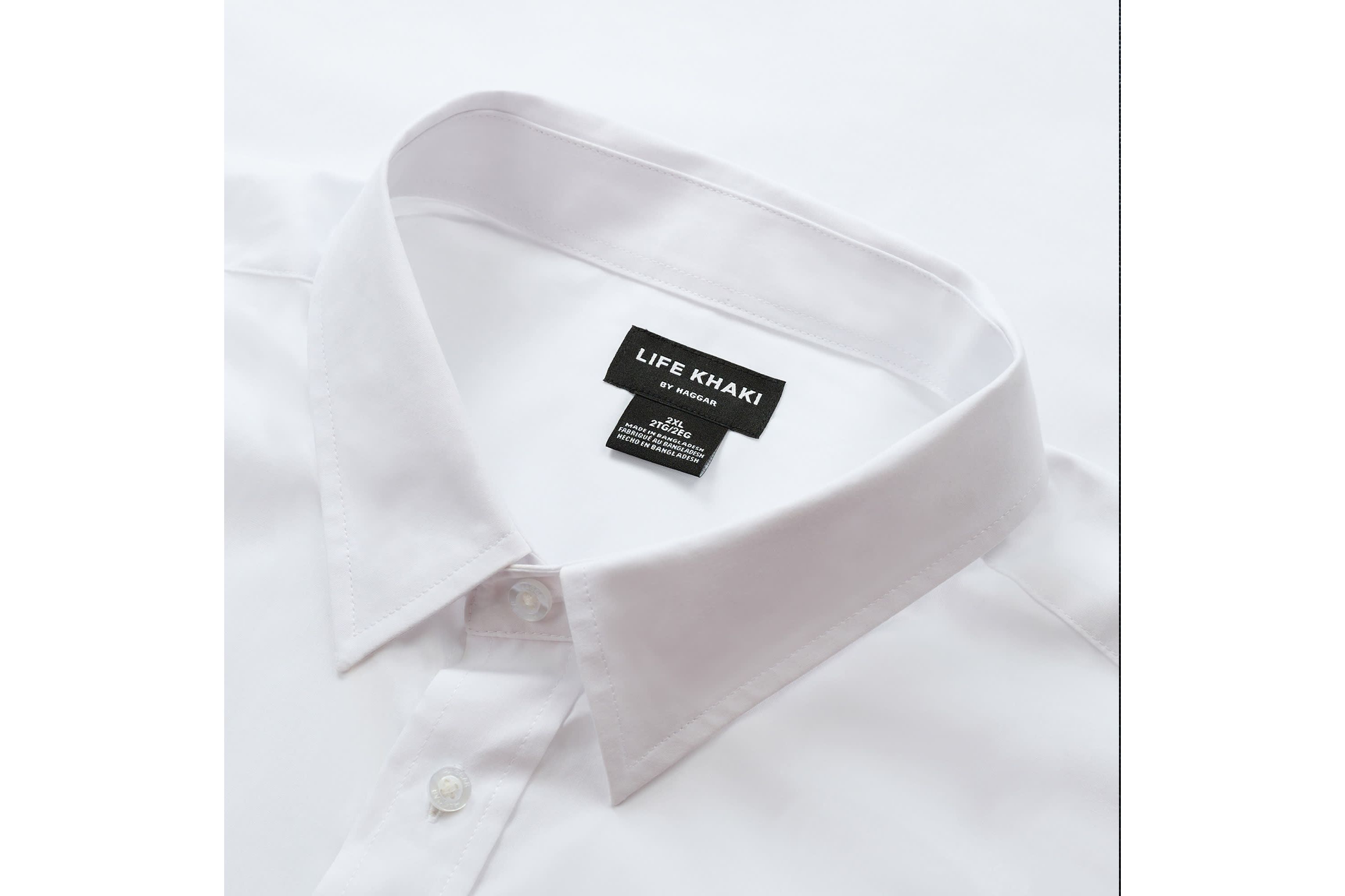 Big & Tall Life Khaki™ With REPREVE® Comfort Woven Button-Down Shirt