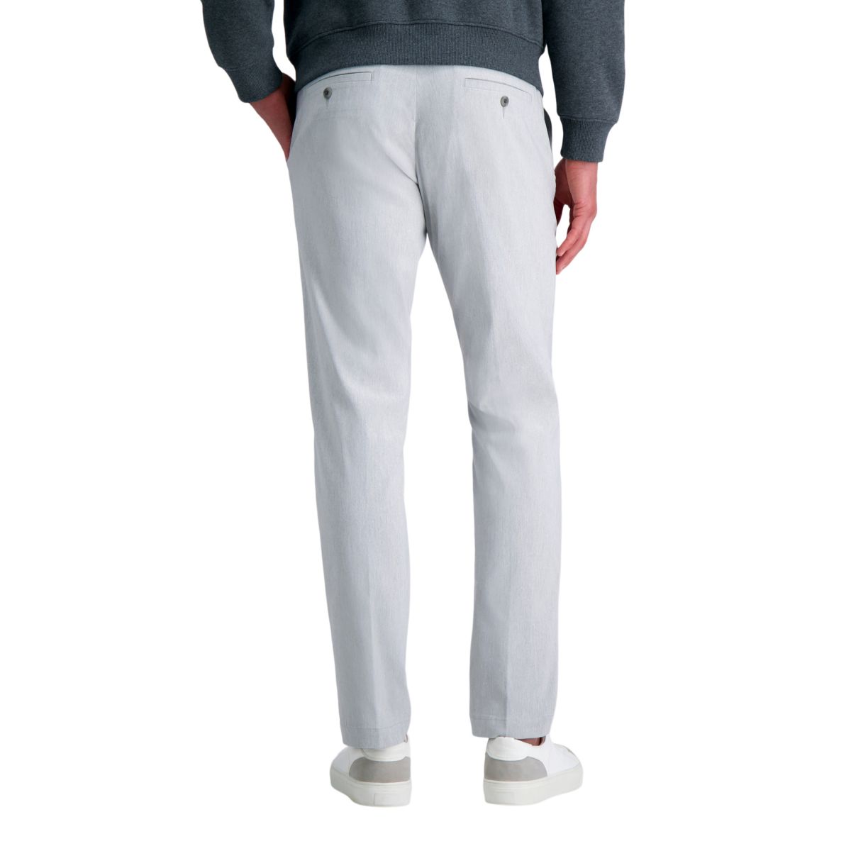 Life Khaki™ Straight Fit Flat Front Flex Pant