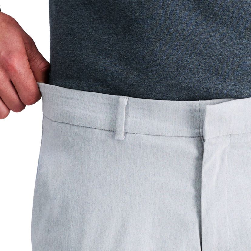 Life Khaki™ Straight Fit Flat Front Flex Pant