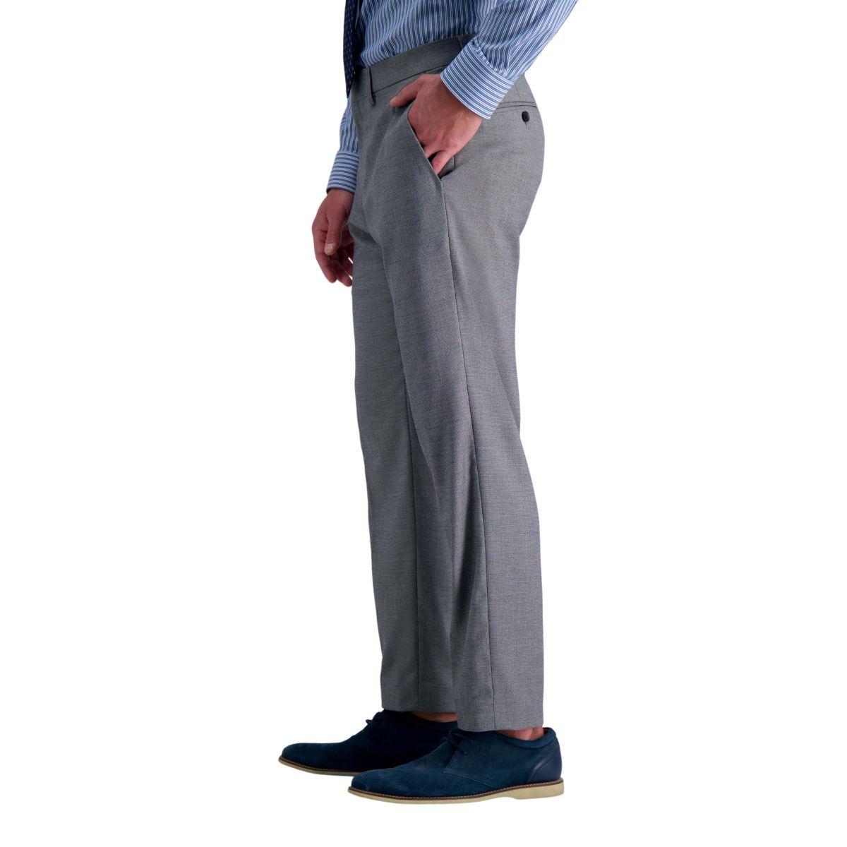 J.M. Haggar�� Tailored Fit Micro Dobby Suit Separate Pant