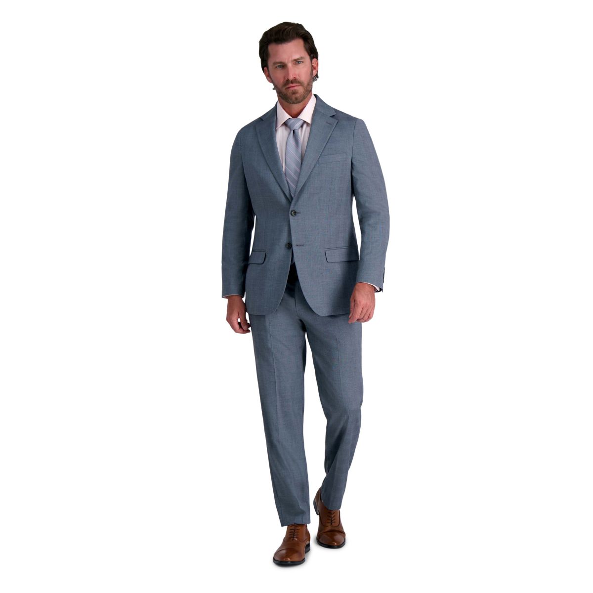 J.M. Haggar™ Glen Plaid Tailored Fit Suit Separate Pant