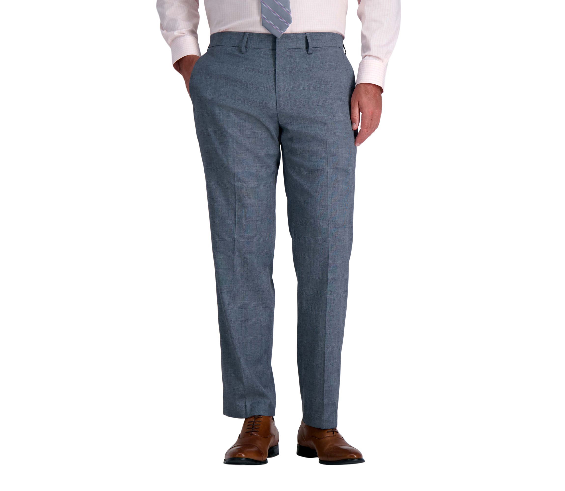 J.M. Haggar™ Glen Plaid Tailored Fit Suit Separate Pant