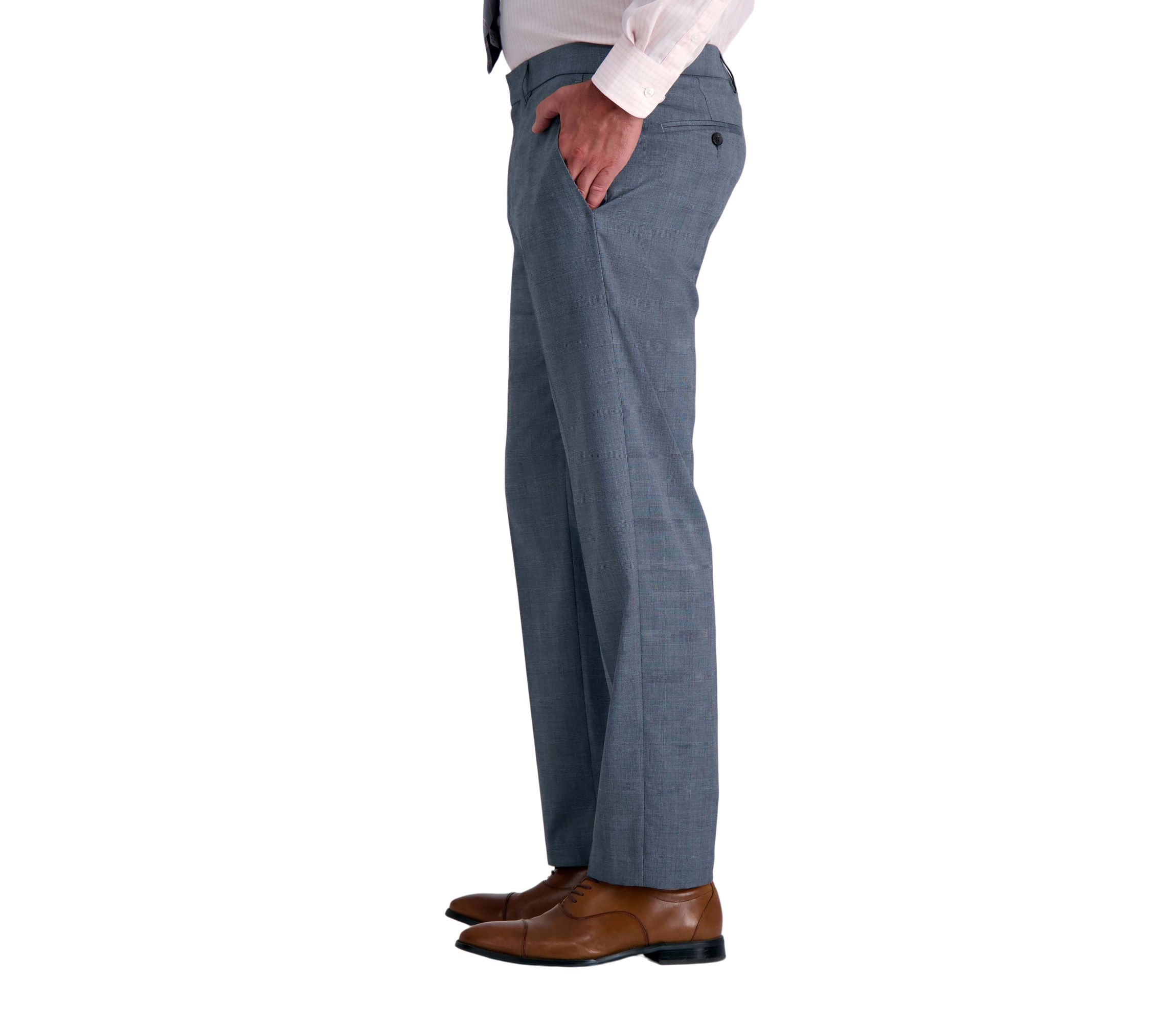 J.M. Haggar™ Glen Plaid Tailored Fit Suit Separate Pant