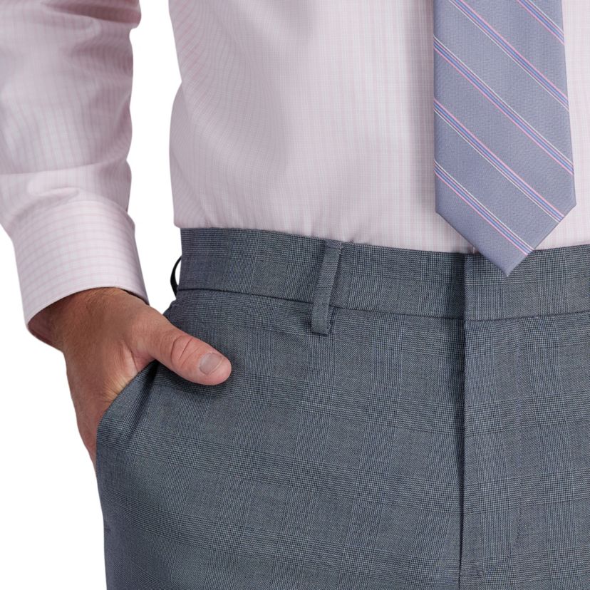 J.M. Haggar™ Glen Plaid Tailored Fit Suit Separate Pant