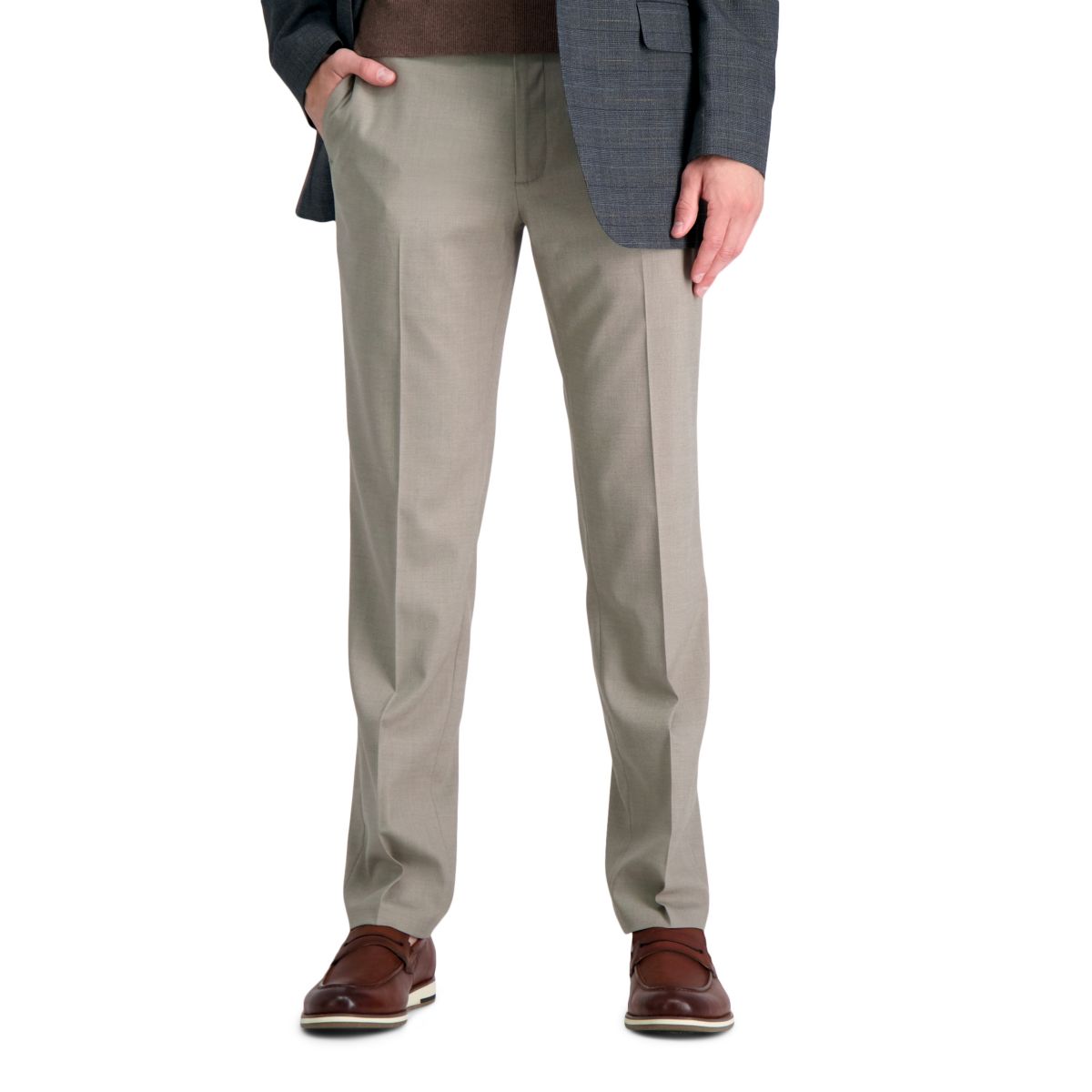 J.M. Haggar™ Straight Fit Flat Front Dress Pant