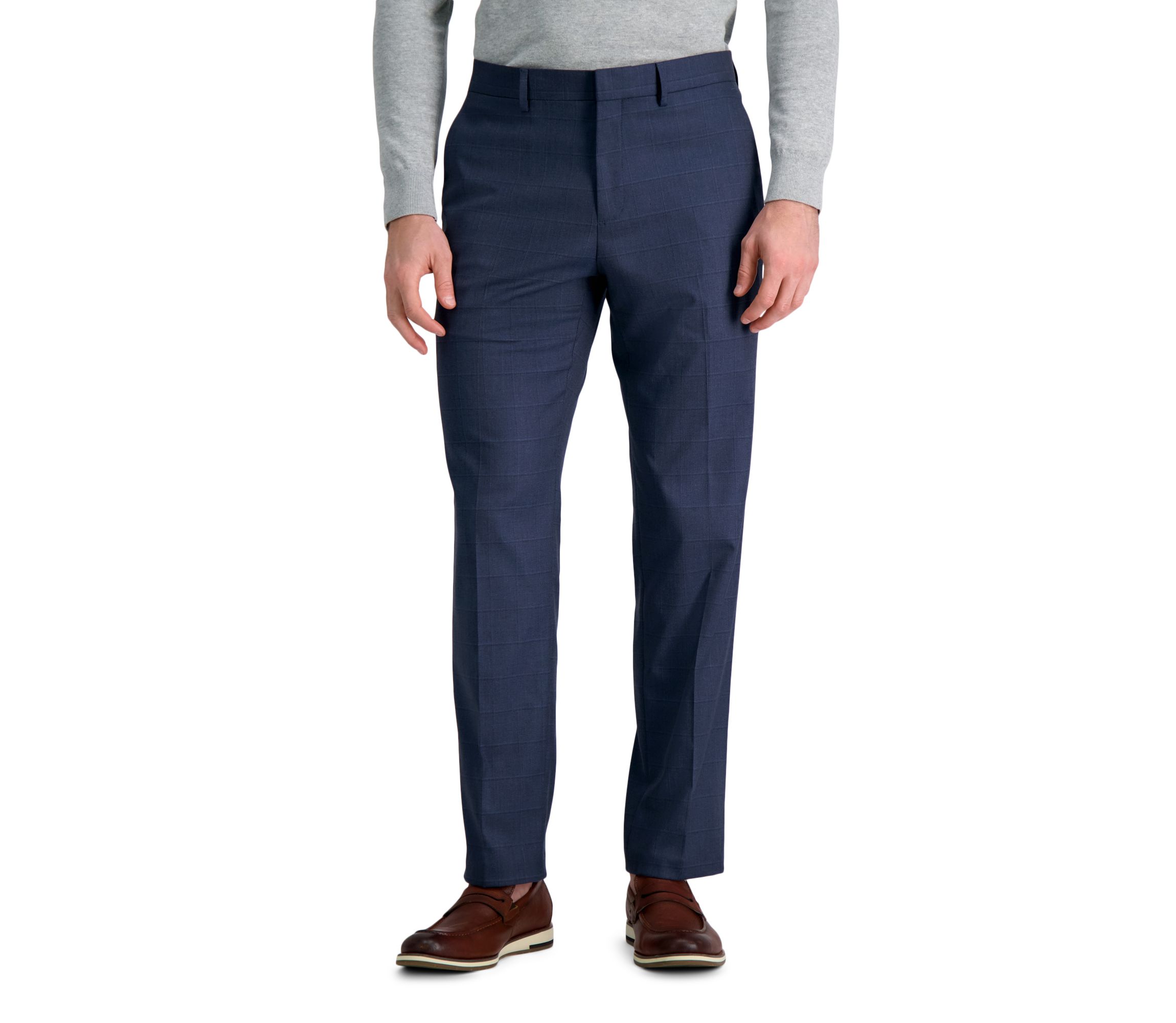 J.M. Haggar™ Windowpane Tailored Fit Suit Separate Pant