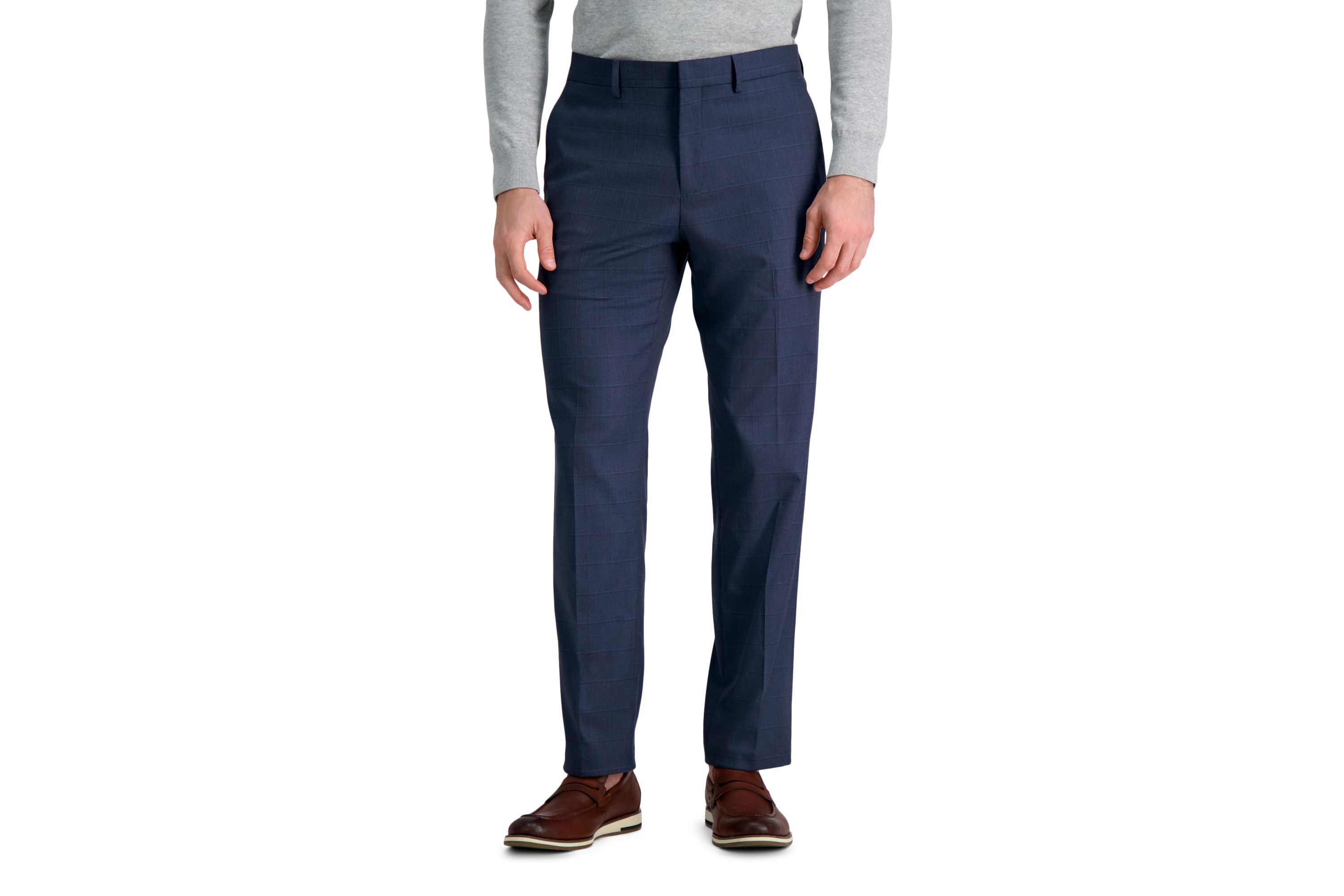 J.M. Haggar™ Windowpane Tailored Fit Suit Separate Pant