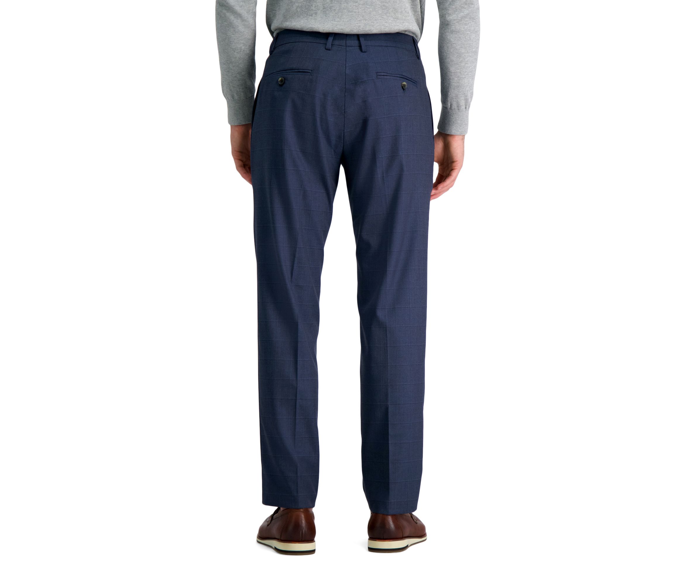 J.M. Haggar™ Windowpane Tailored Fit Suit Separate Pant