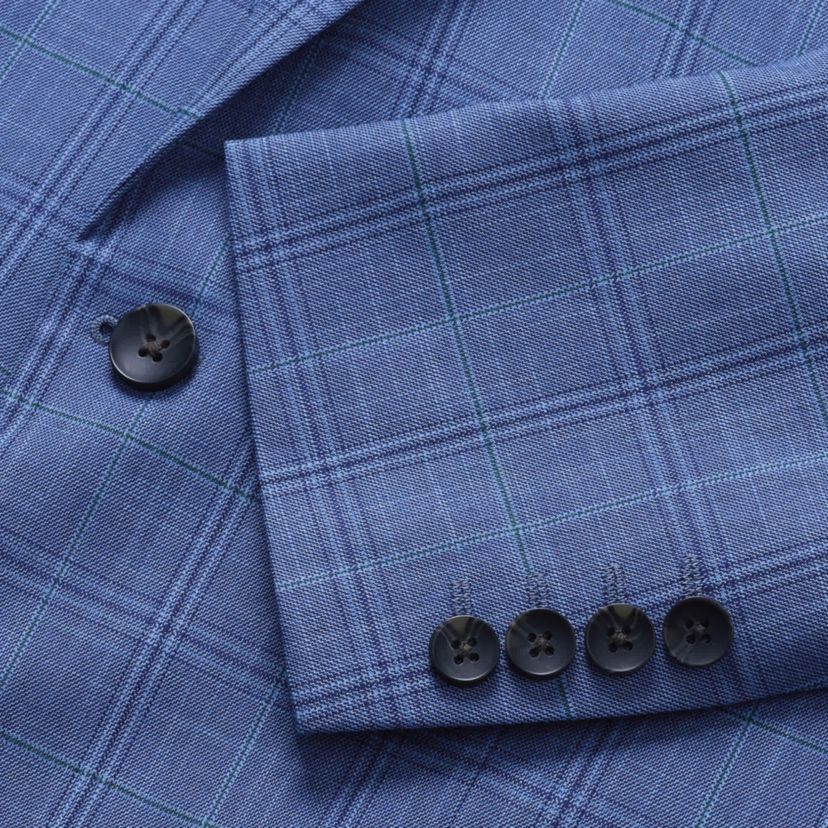 J.M. Haggar™ Plaid Windowpane Tailored Fit Sport Coat