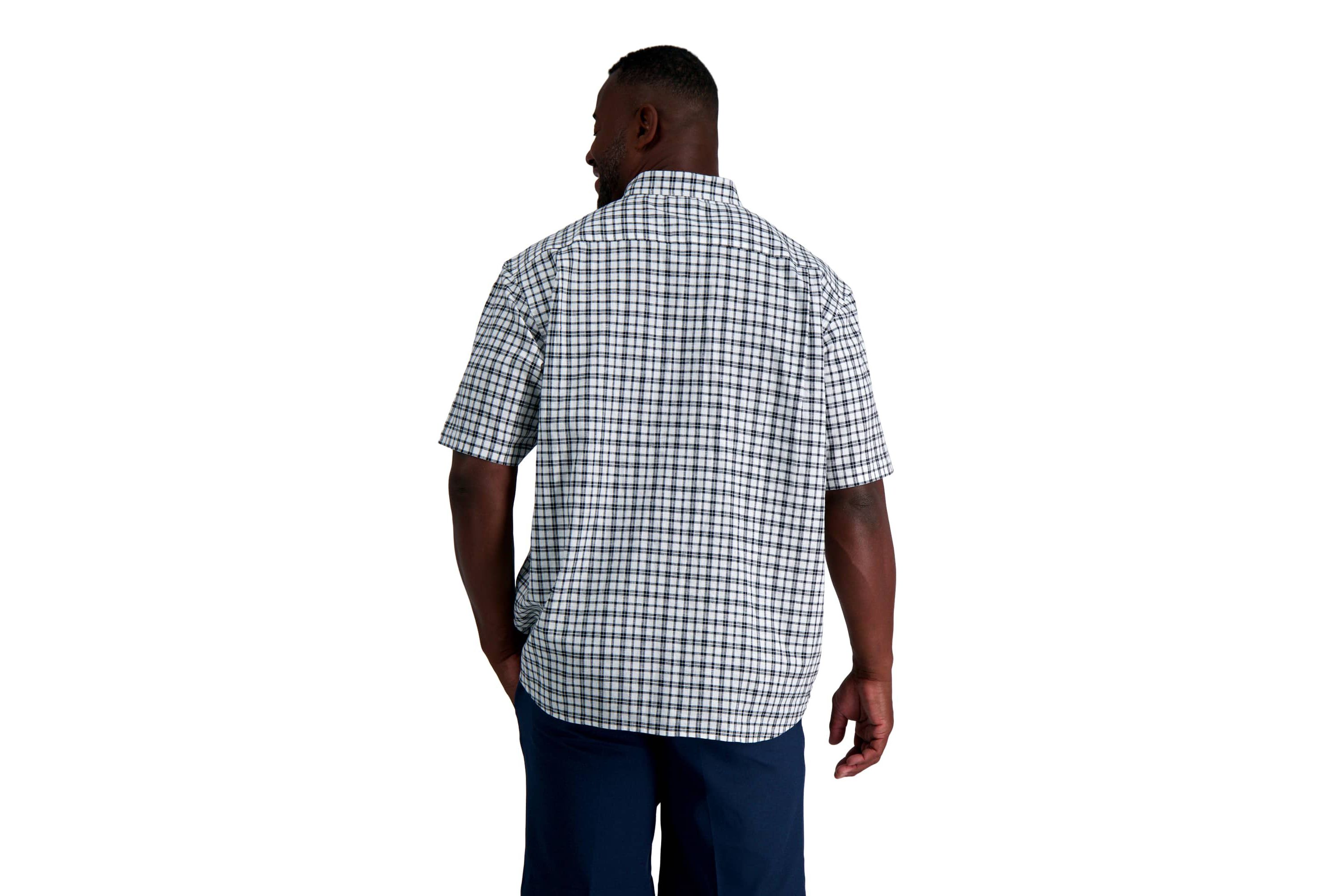 Big & Tall Haggar® Mens Short Sleeve Button-Down Linen Shirt