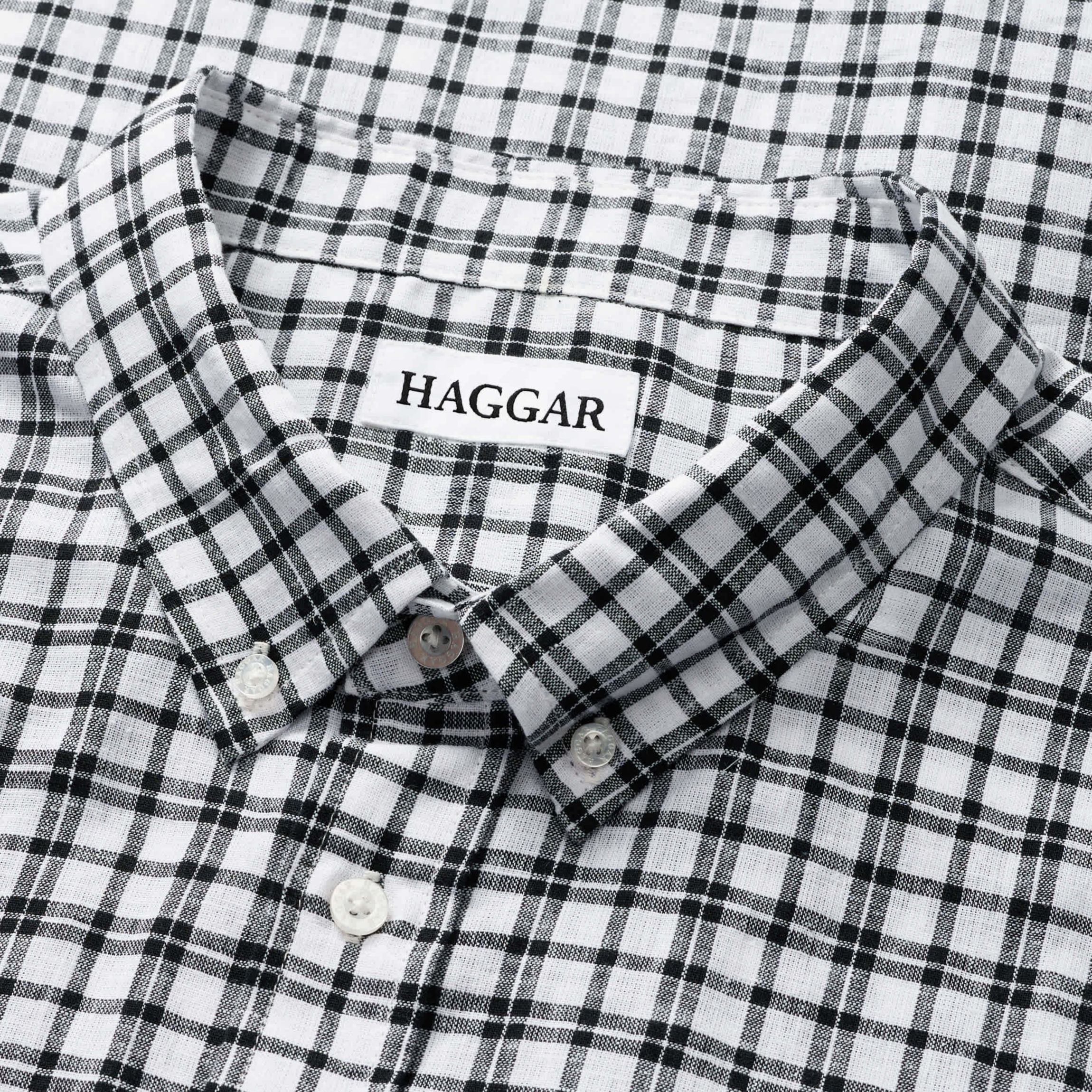 Big & Tall Haggar® Mens Short Sleeve Button-Down Linen Shirt