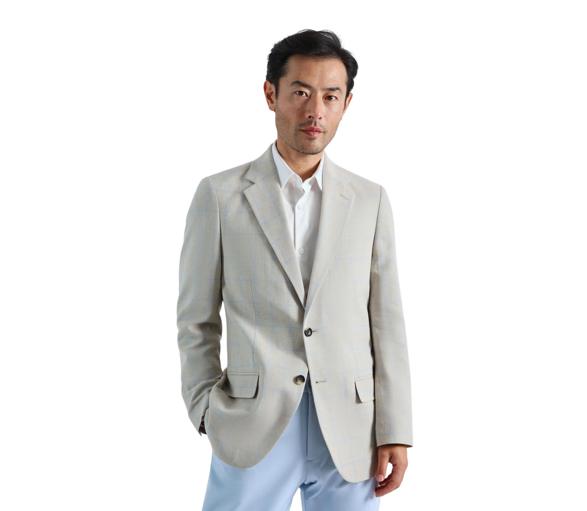 J.M. Haggar™ Premium Tailored Fit Windowpane Sport Coat