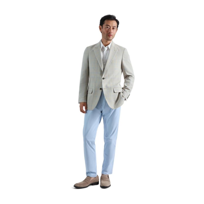 J.M. Haggar�� Premium Tailored Fit Windowpane Sport Coat
