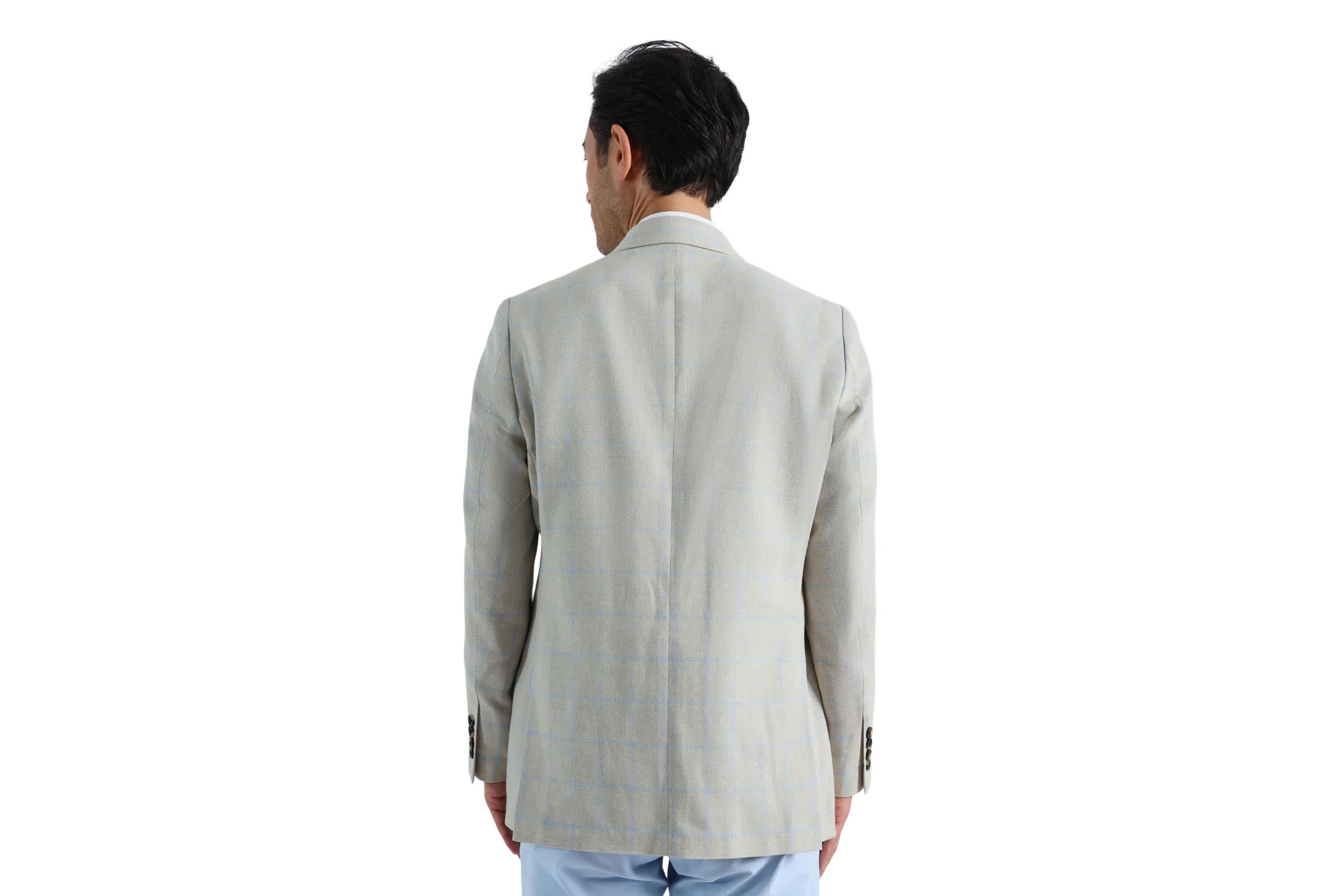J.M. Haggar�� Premium Tailored Fit Windowpane Sport Coat
