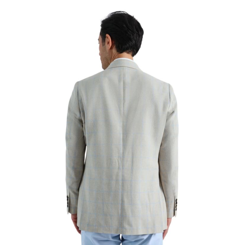 J.M. Haggar�� Premium Tailored Fit Windowpane Sport Coat