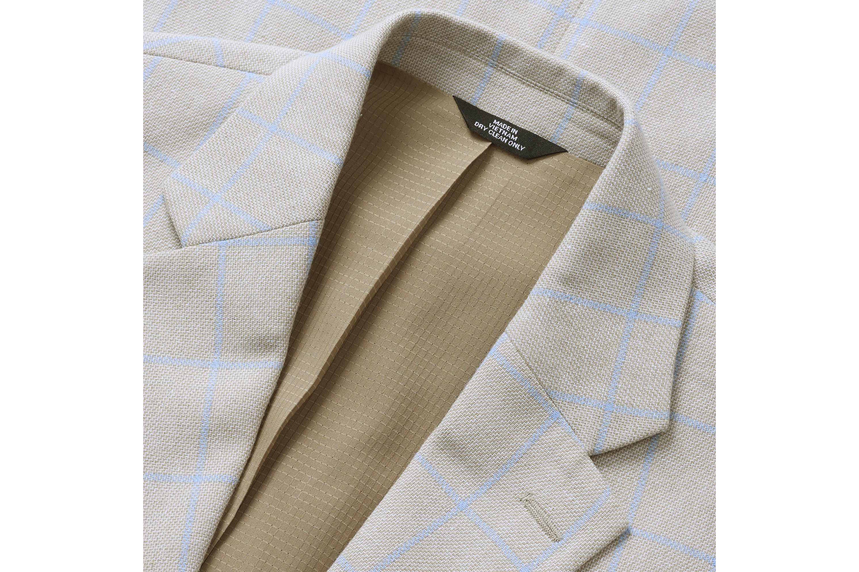 J.M. Haggar�� Premium Tailored Fit Windowpane Sport Coat