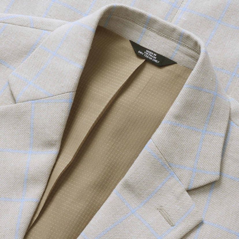 J.M. Haggar�� Premium Tailored Fit Windowpane Sport Coat