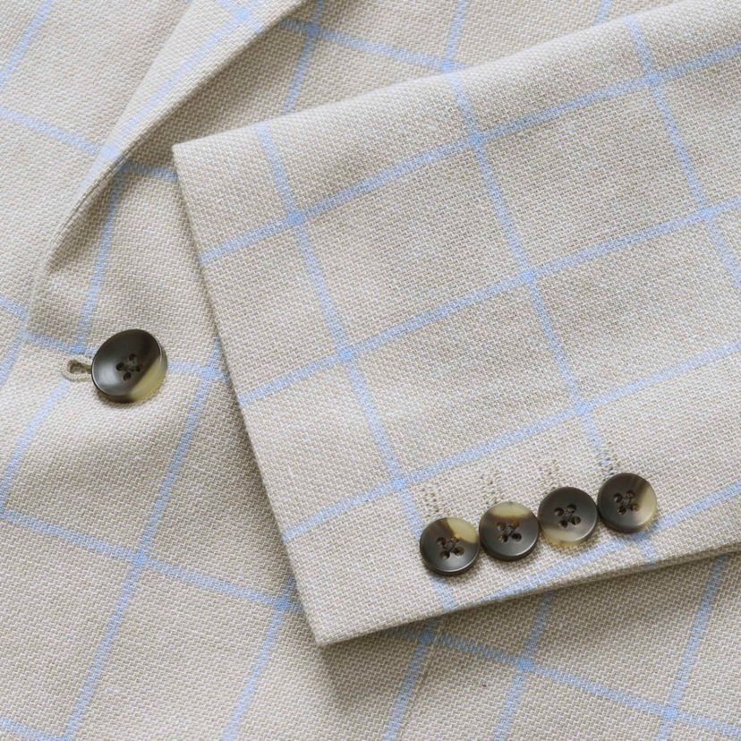 J.M. Haggar�� Premium Tailored Fit Windowpane Sport Coat
