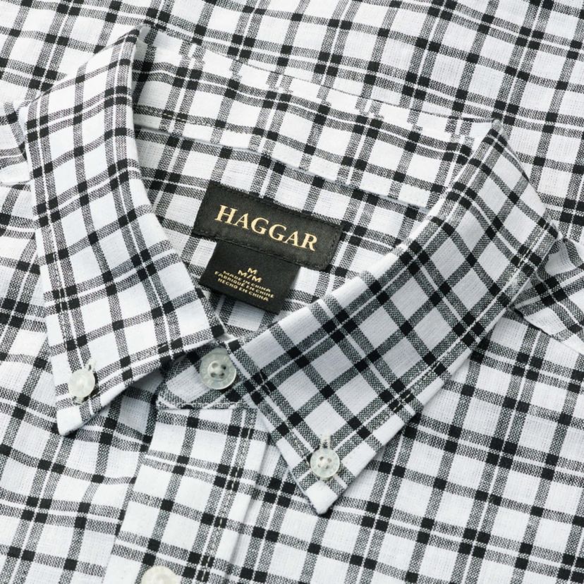 Mens Life Khaki�� Short Sleeve Button-Down Linen Shirt