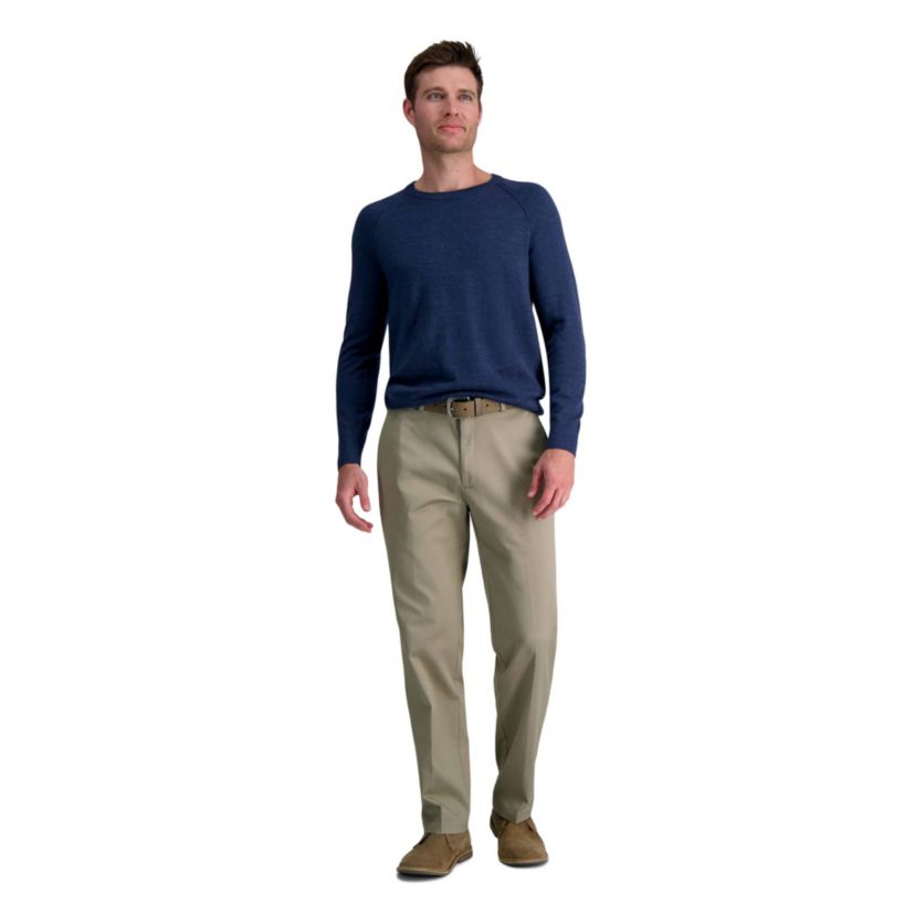 Wrinkle Free Performance Khaki Classic Fit Pant