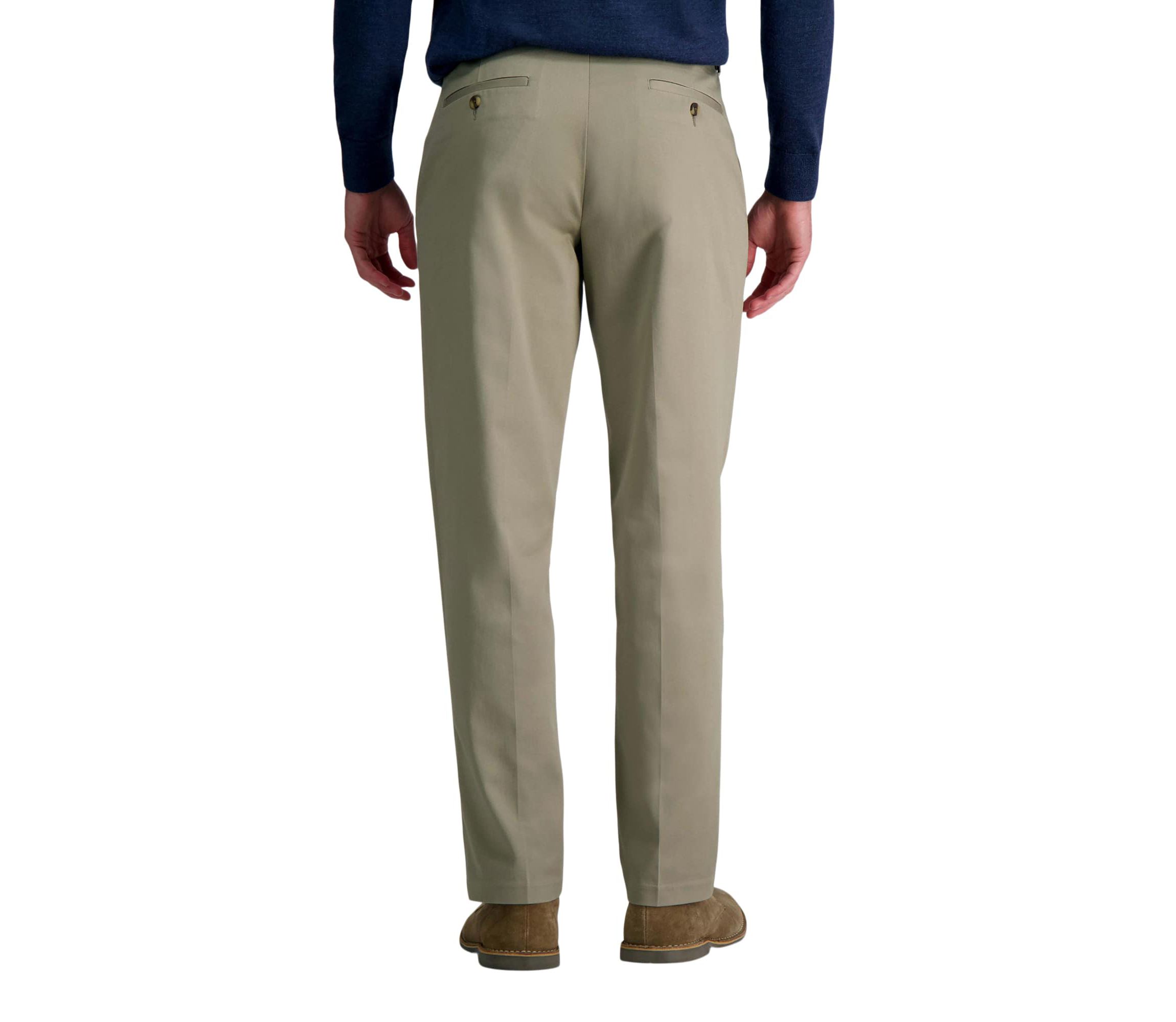 Wrinkle Free Performance Khaki Classic Fit Pant
