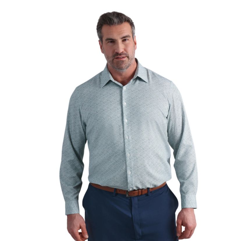 Big & Tall Mens Smart Wash® Classic Fit Dress Shirt