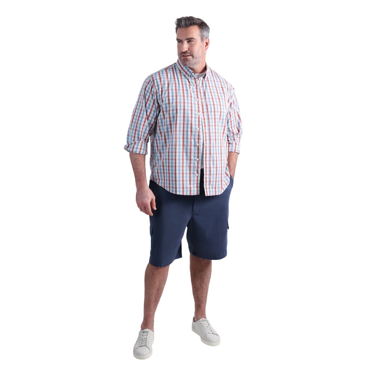 Big & Tall Haggar® Mens Cotton Cargo Short