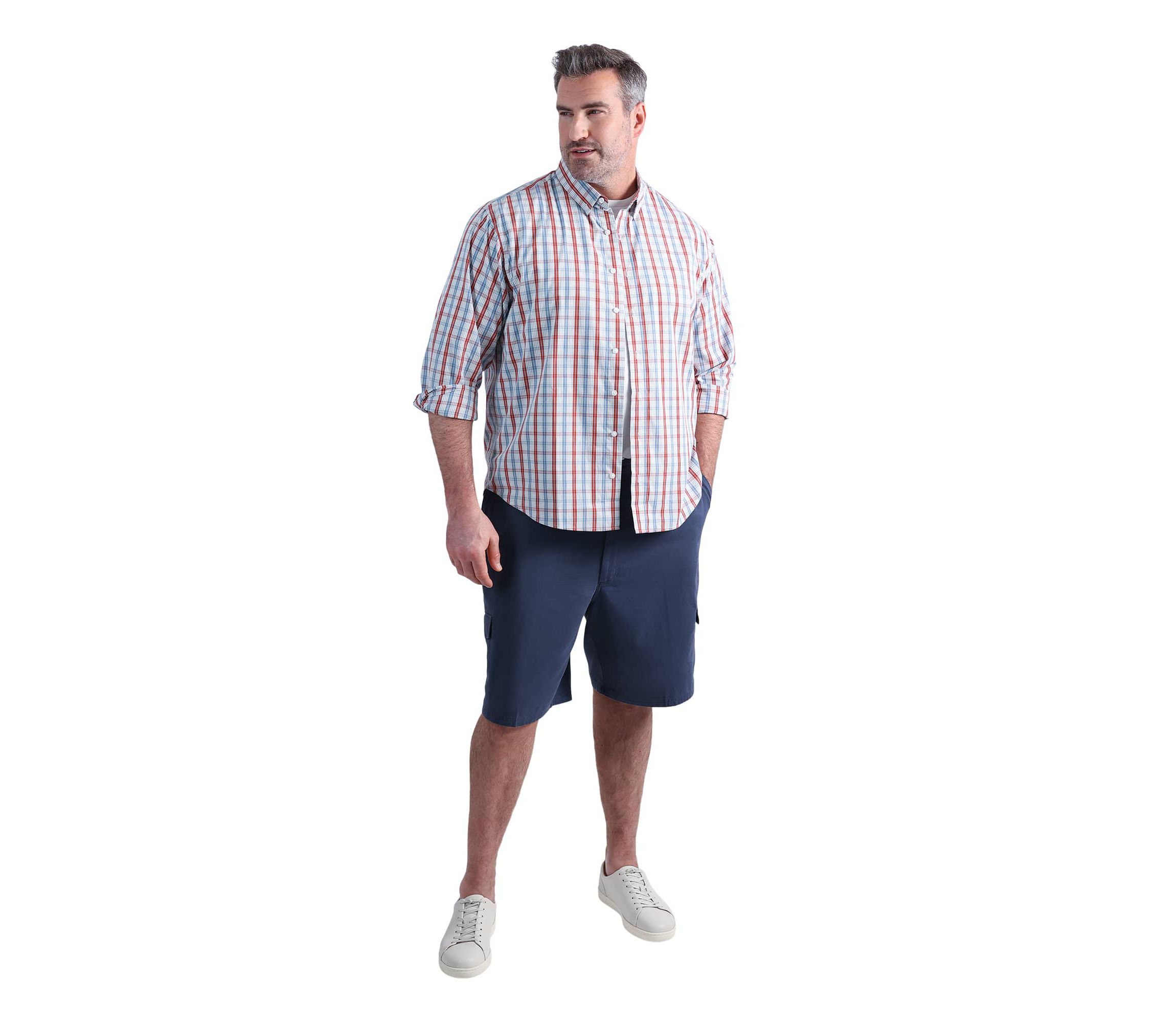 Big & Tall Haggar® Mens Cotton Cargo Short