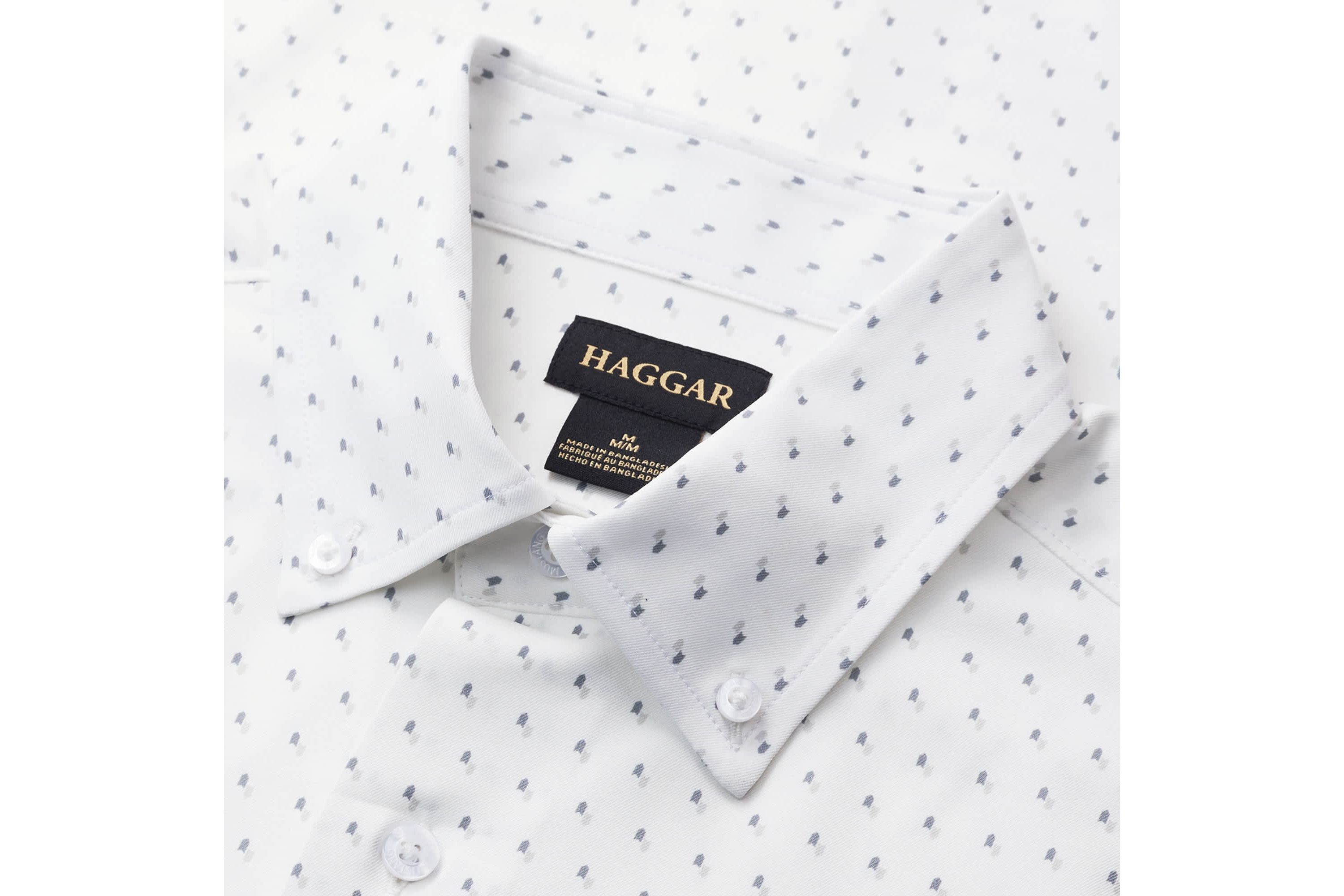 Big & Tall Haggar® Mens Short Sleeve Performance Button-Down Shirt