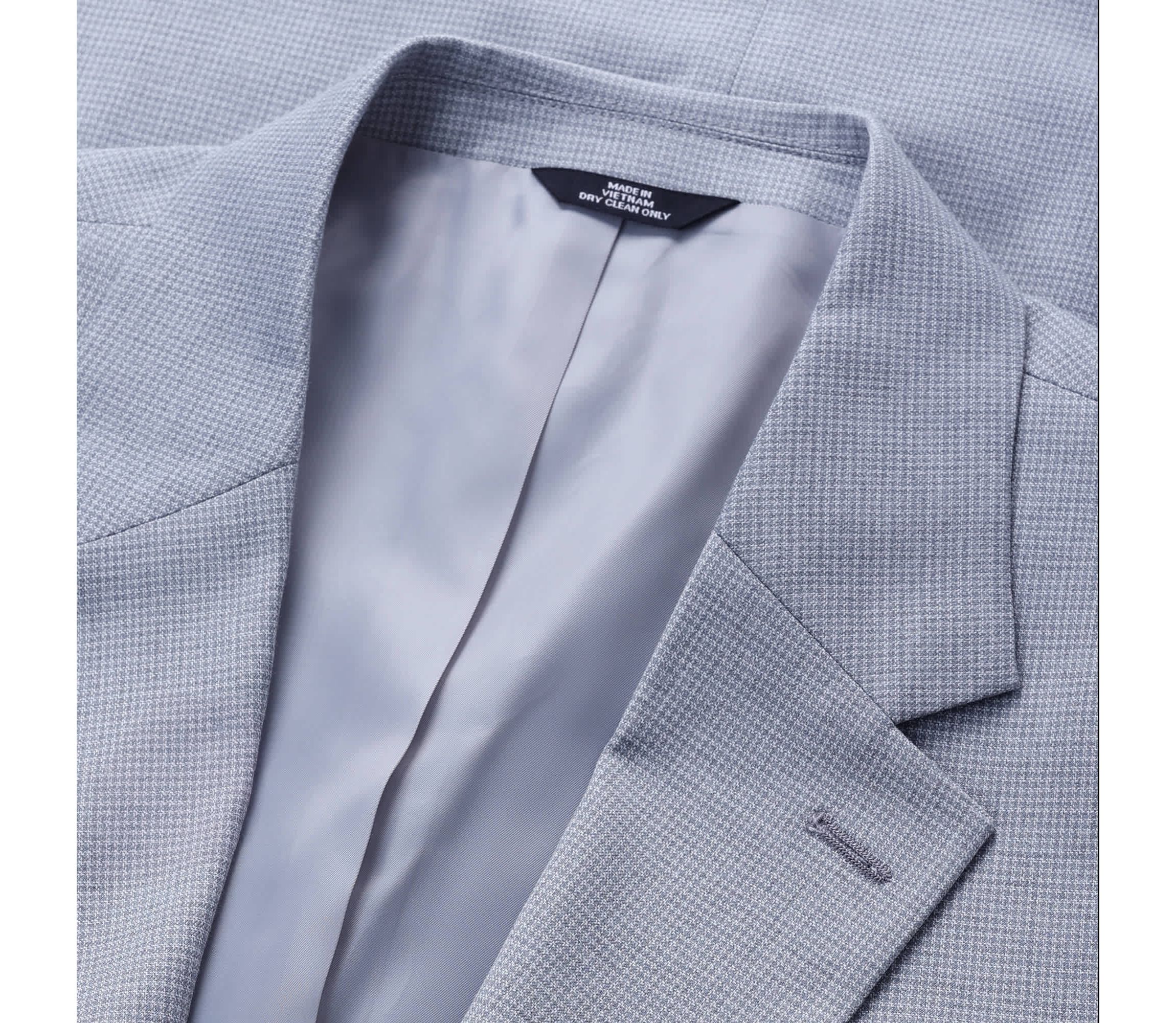 Big & Tall J.M. Haggar™ Mini Dobby Tailored Fit Sport Coat