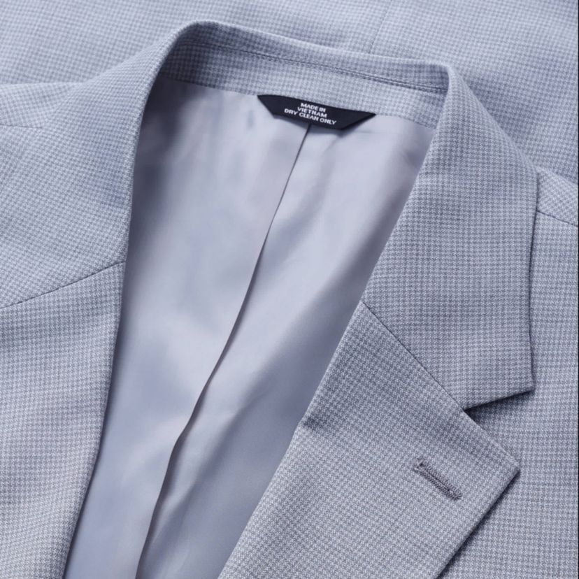 Big & Tall J.M. Haggar™ Mini Dobby Tailored Fit Sport Coat
