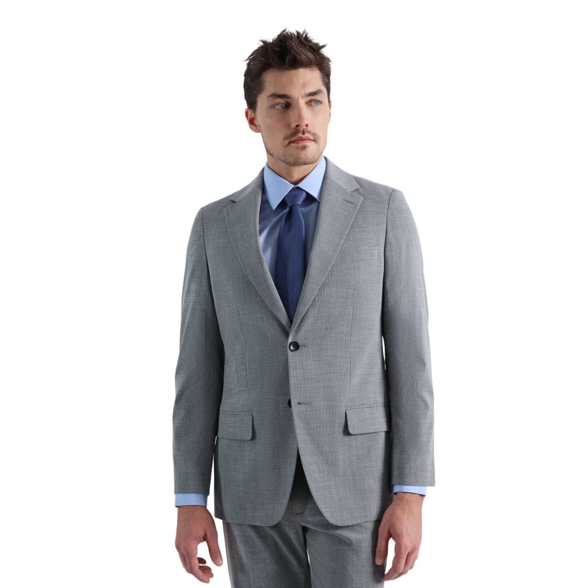 J.M. Haggar™ Micro Houndstooth Slim Fit Suit Separates Jacket