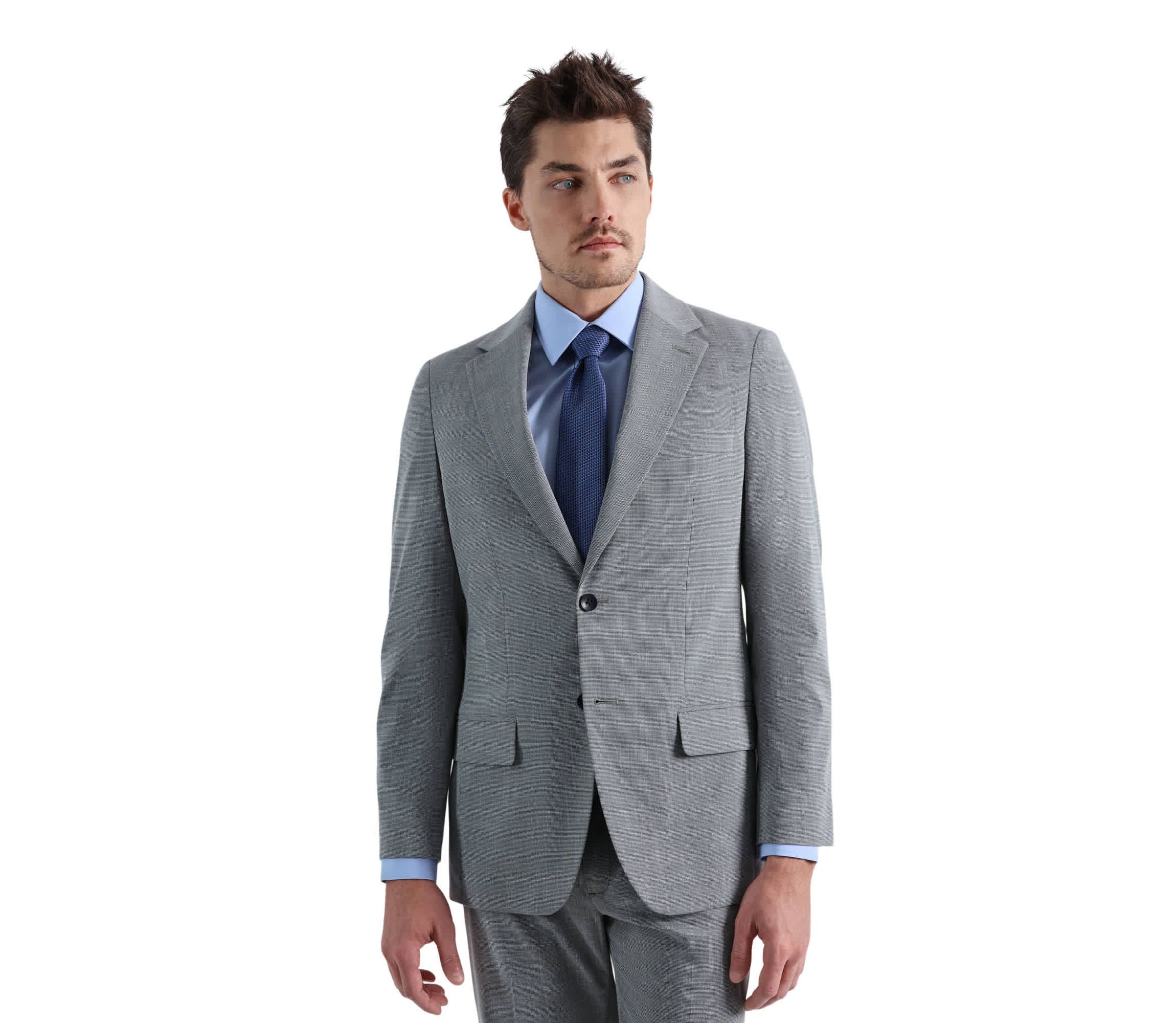 J.M. Haggar™ Micro Houndstooth Slim Fit Suit Separates Jacket