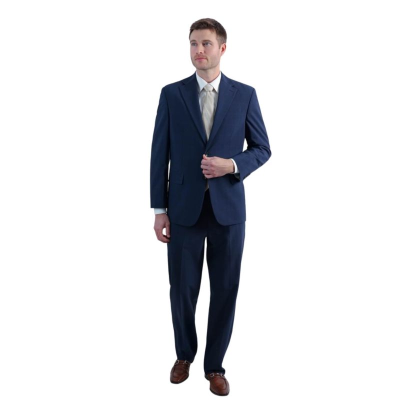 J.M. Haggar™ Prince of Wales Classic Fit Flat Front Suit Separates Pant