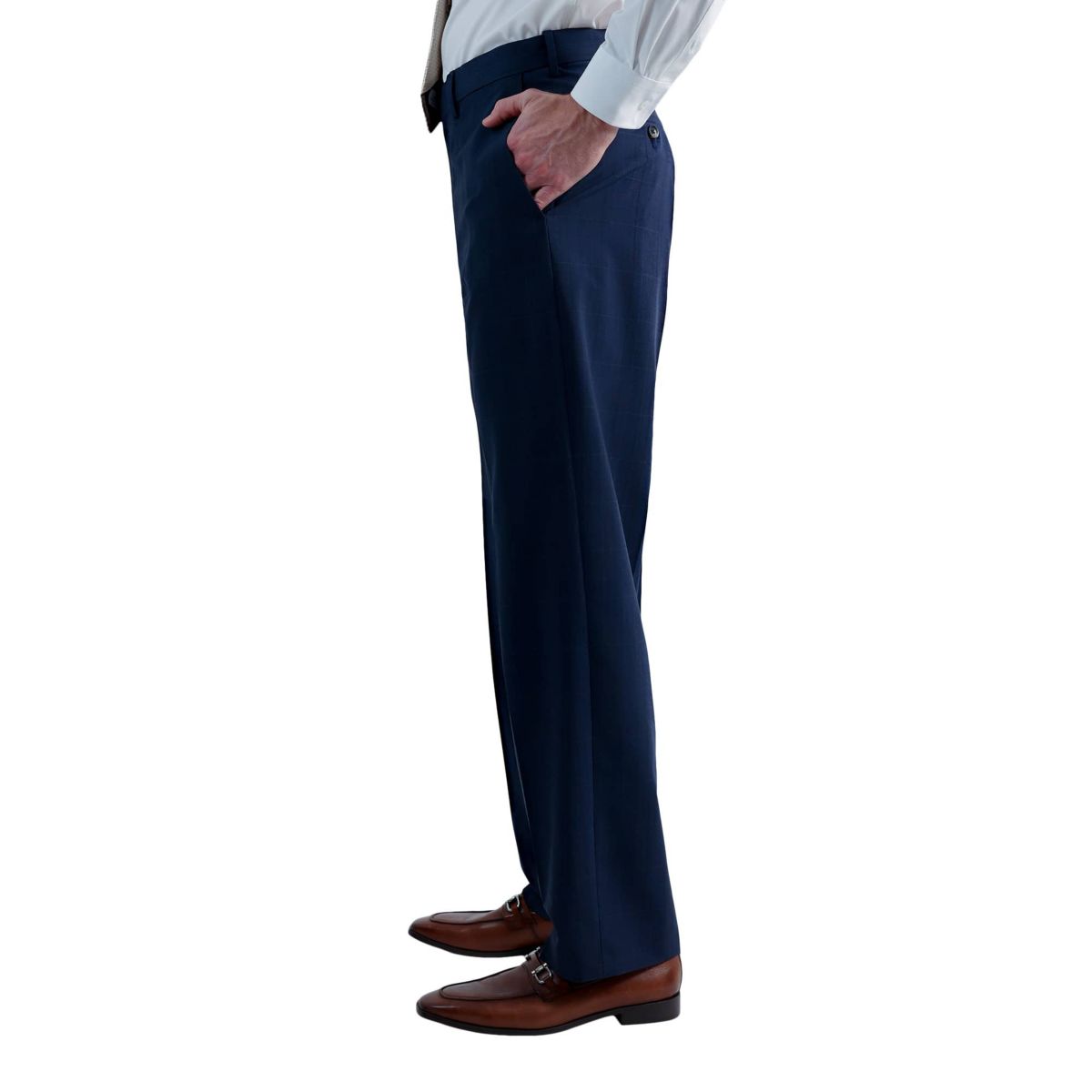 J.M. Haggar™ Prince of Wales Classic Fit Flat Front Suit Separates Pant
