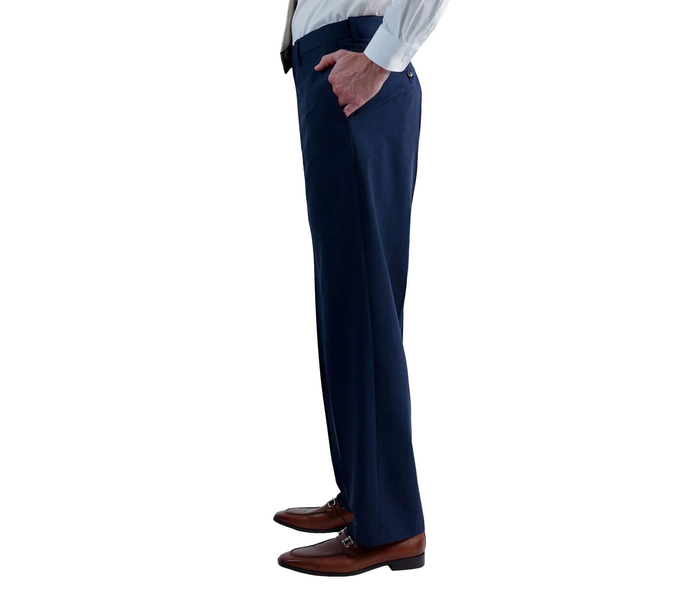 J.M. Haggar™ Prince of Wales Classic Fit Flat Front Suit Separates Pant