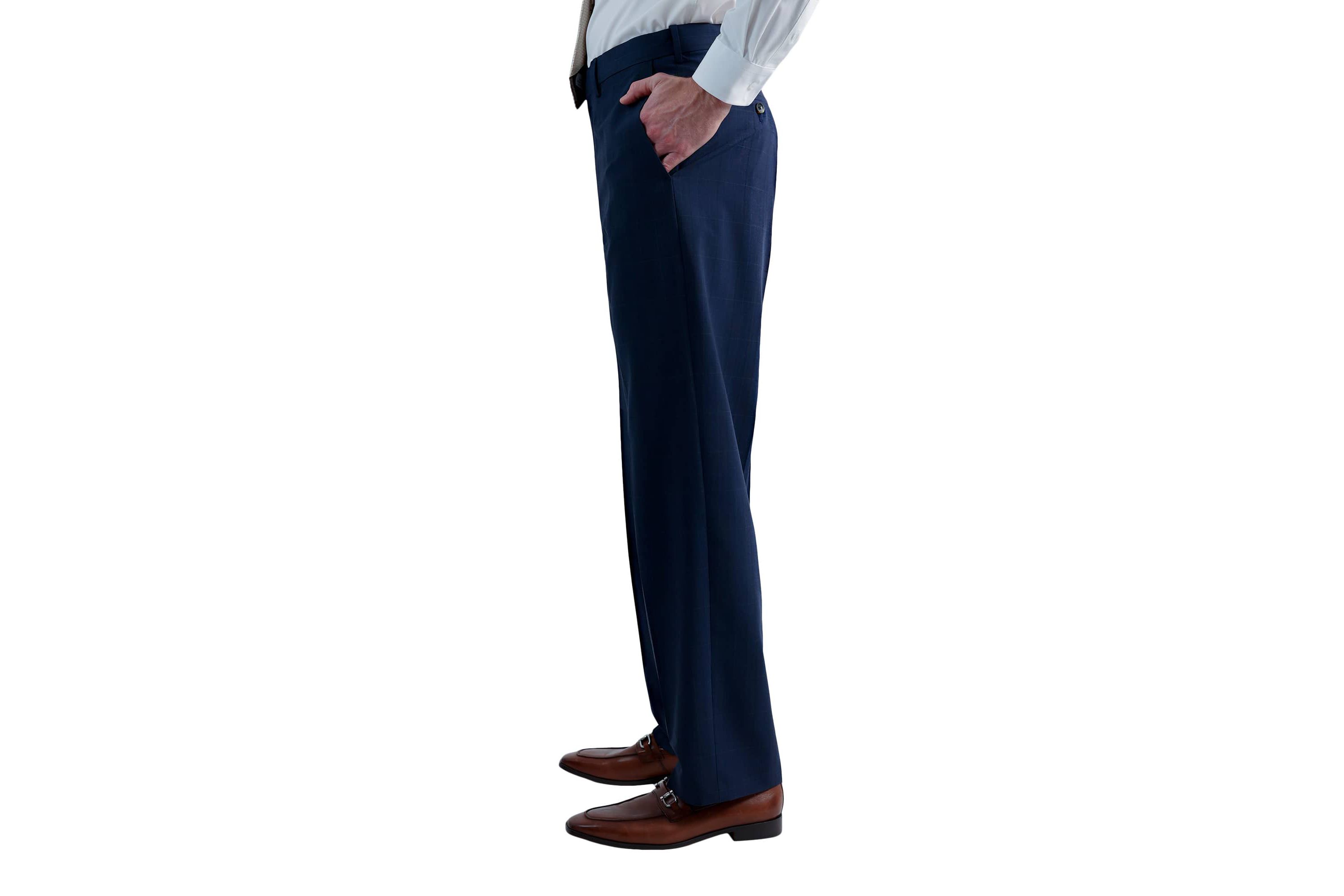 J.M. Haggar™ Prince of Wales Classic Fit Flat Front Suit Separates Pant