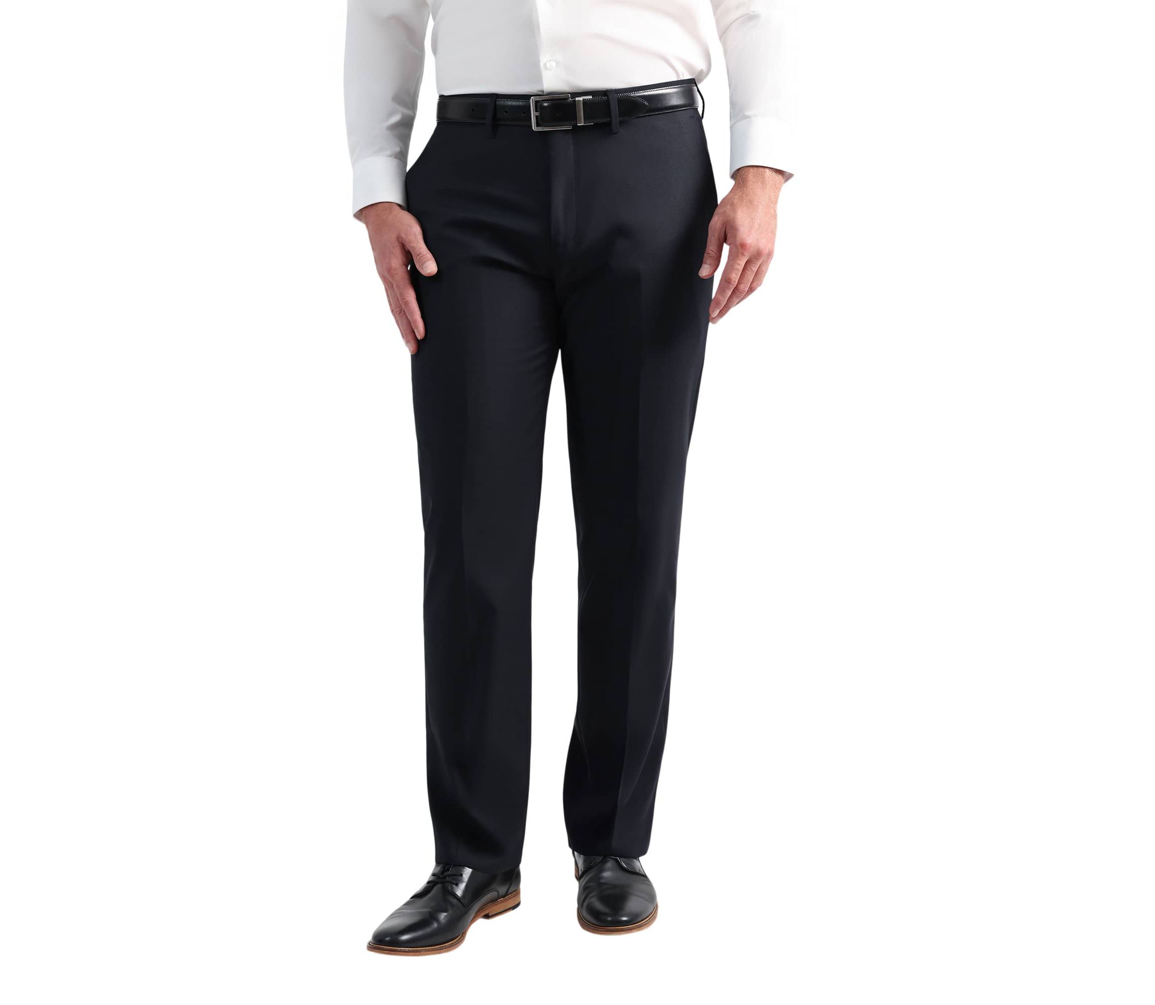 J.M. Haggar™ Wool Windowpane Tailored Fit Flat Front Suit Separates Pant