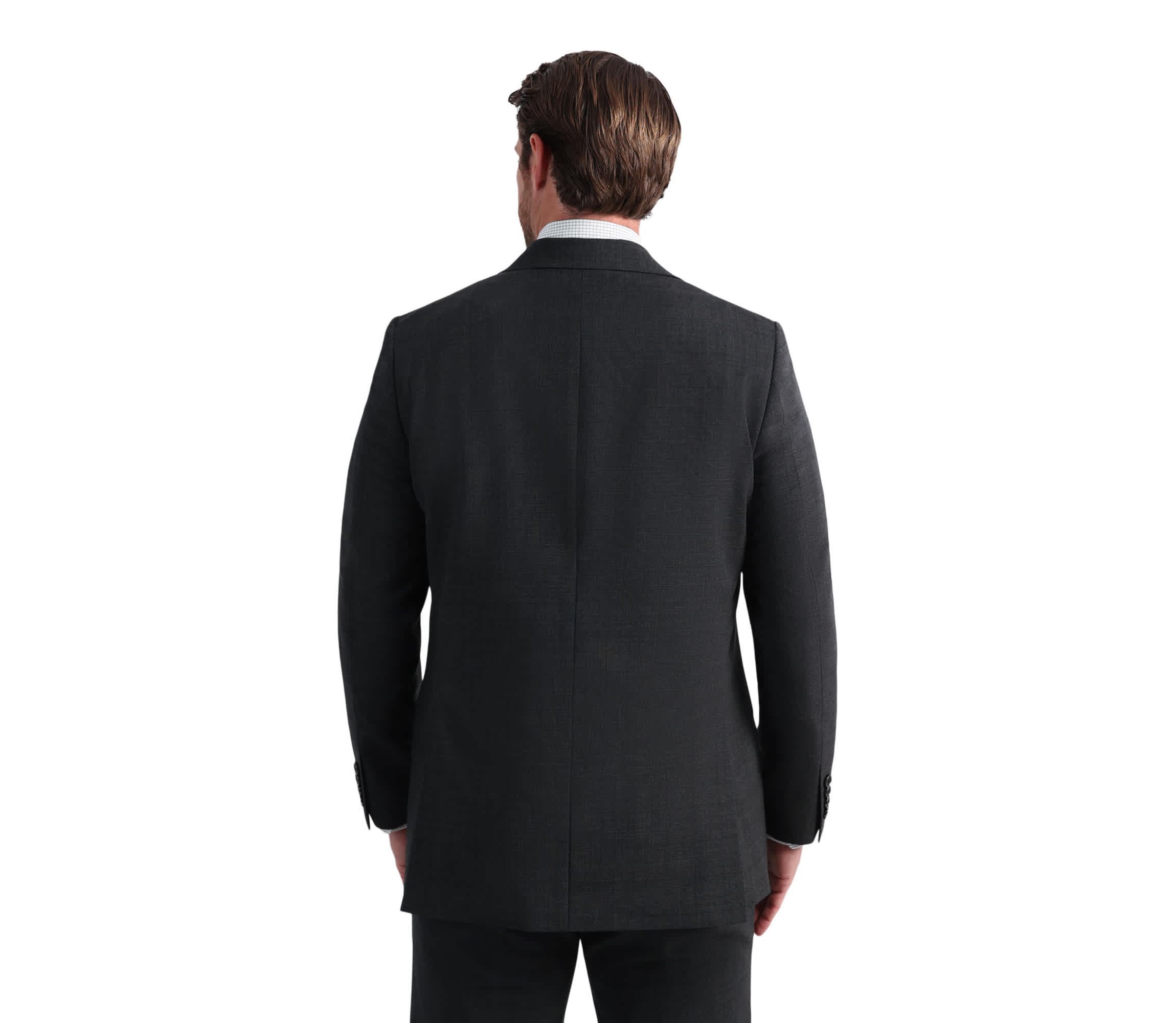 J.M. Haggar™ Wool Windowpane Tailored Fit Suit Separates Jacket