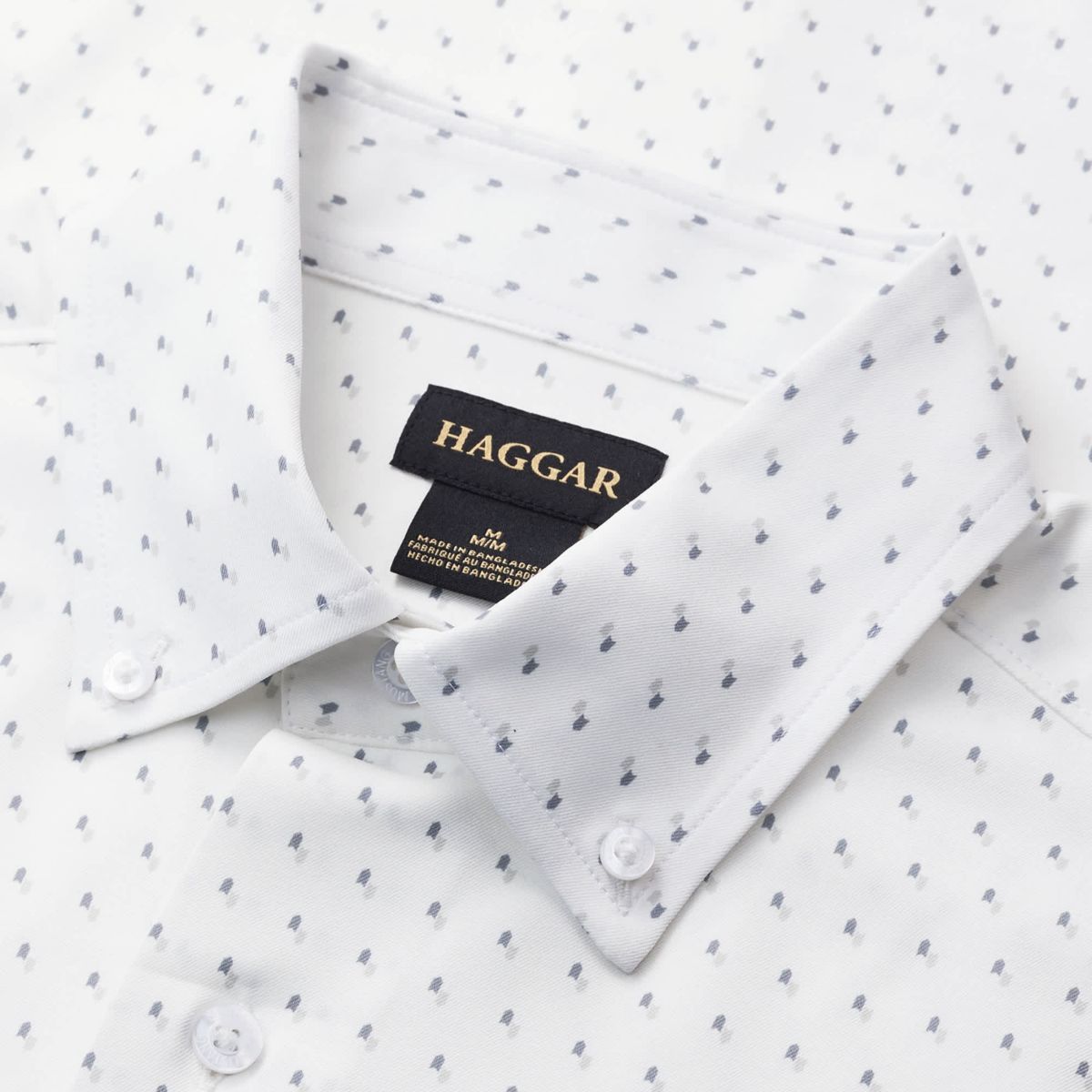 Mens Short Sleeve Seersucker Performance Button-Down Shirt