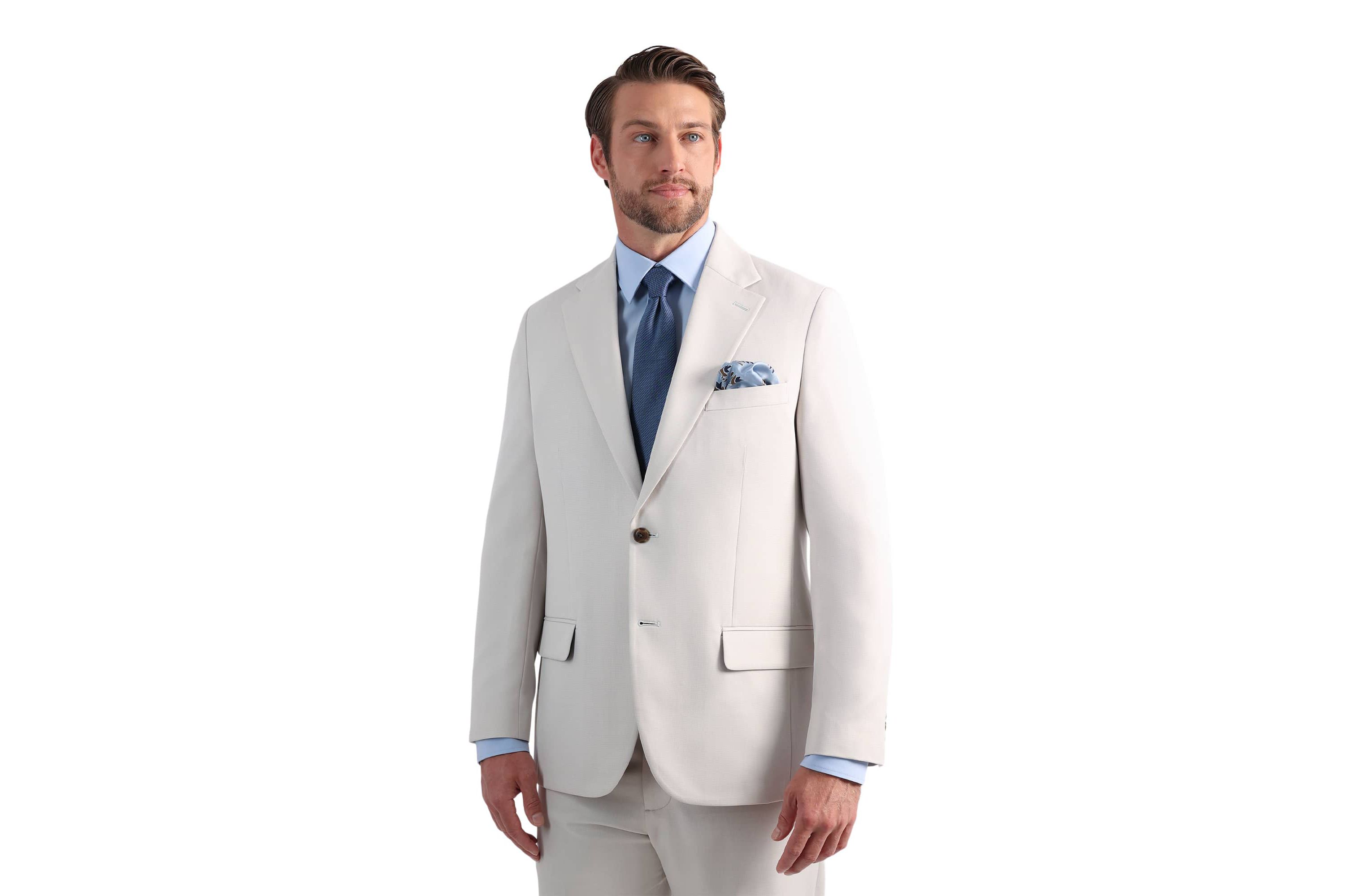 Haggar® Mens Smart Wash® with Repreve® Houndstooth Classic Fit Suit Separates Jacket